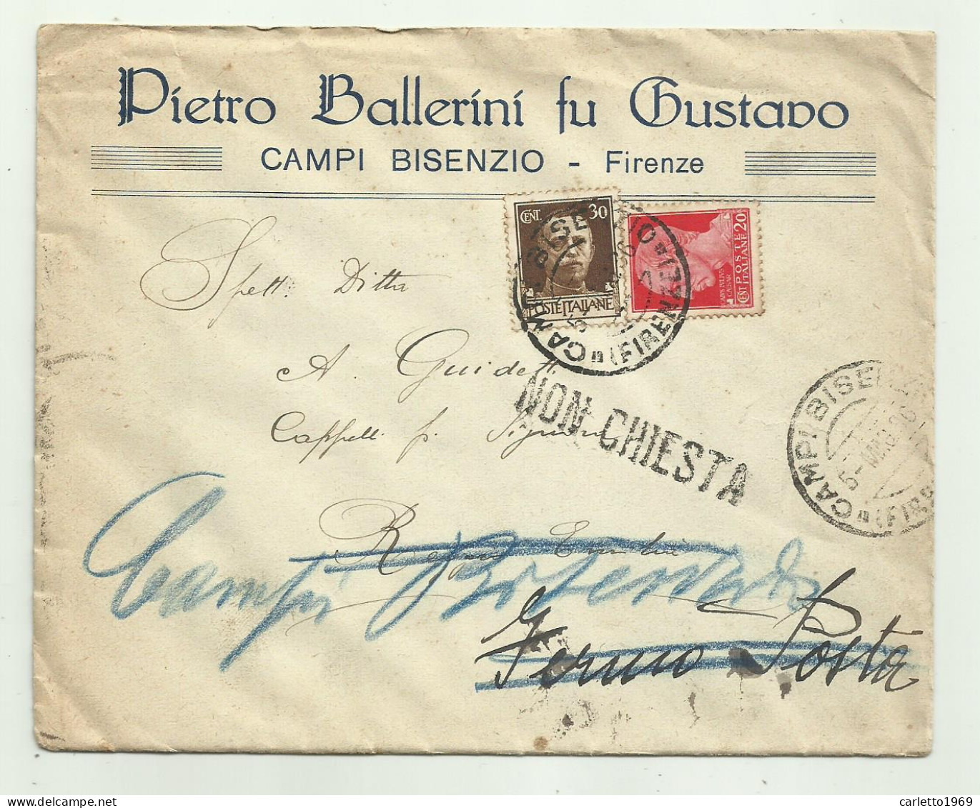 4 BUSTE CON LETTERA VARIE AFFRANCATURE - Used