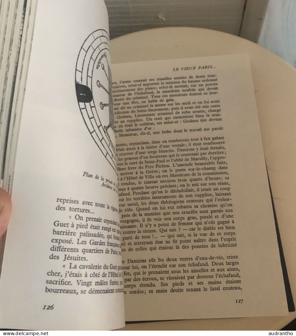 PARIS AU 18ème SIECLE - 152 illustrations et un dépliant - arthaud - P. Gaxotte de l'académie française 1968