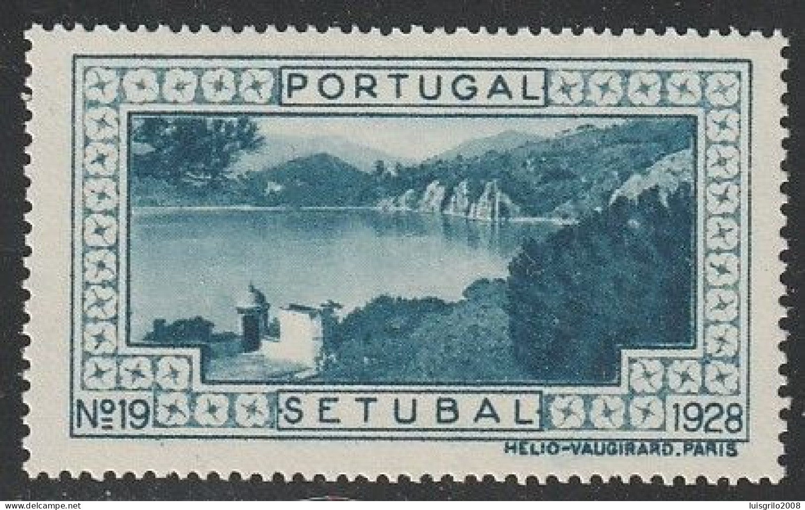 Vignette/ Vinheta, Portugal - 1928, Paisagens E Monumentos. Setúbal -||- MNG, Sans Gomme - Lokale Uitgaven