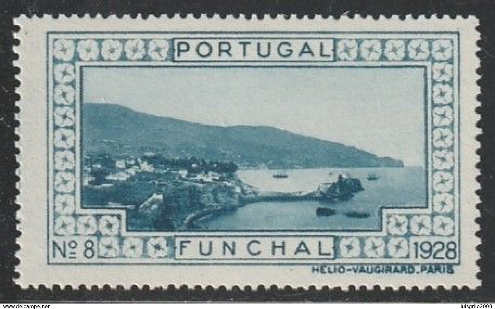 Vignette/ Vinheta, Portugal - 1928, Paisagens E Monumentos. Funchal -||- MNG, Sans Gomme - Emissions Locales