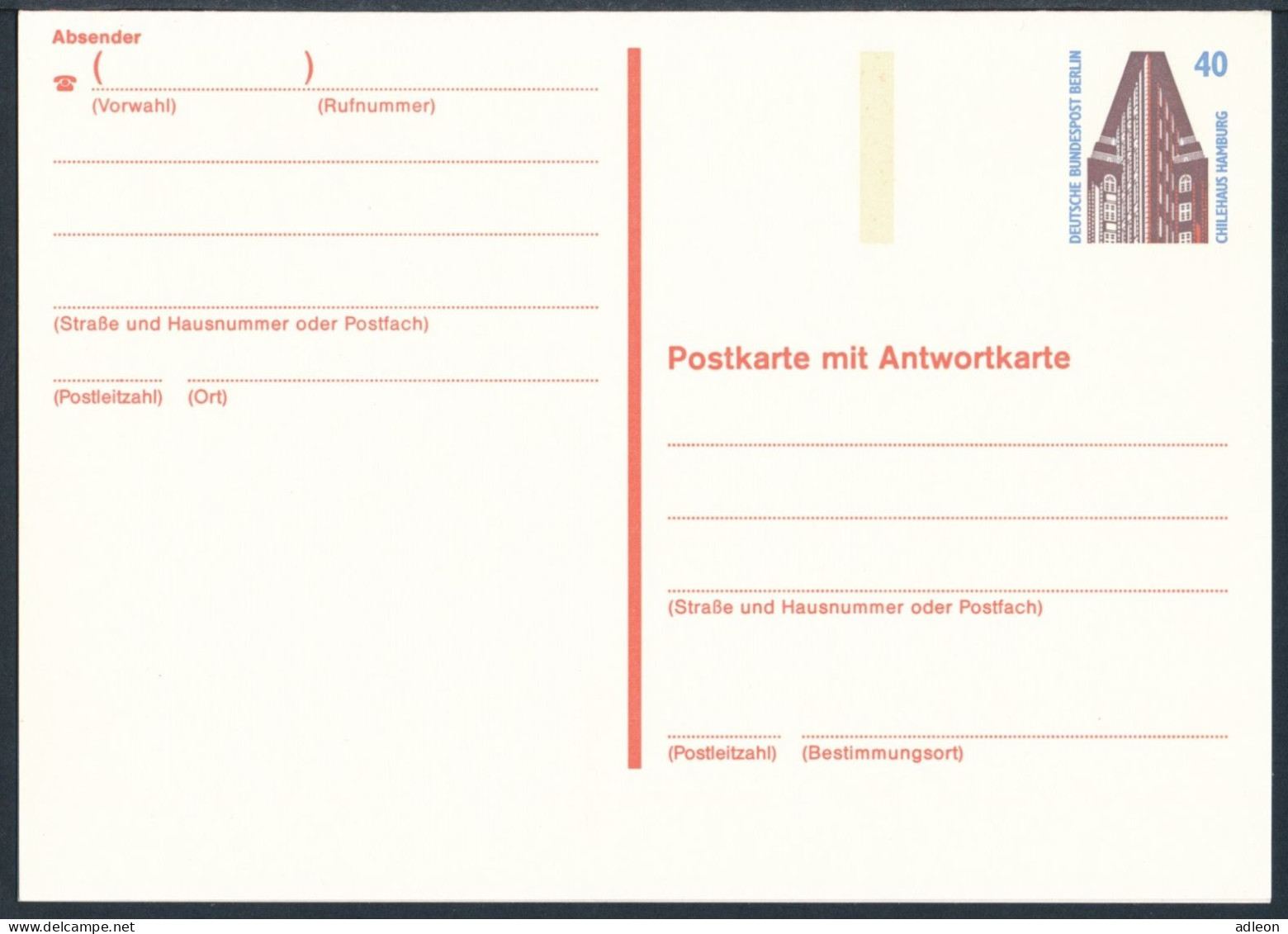Berlin - Entier Postal / W-Berlin - Poskarte P 137 ** - Cartes Postales - Neuves