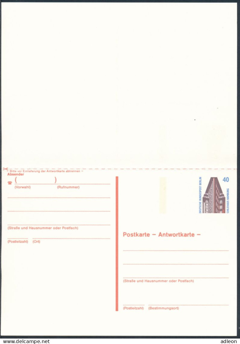 Berlin - Entier Postal / W-Berlin - Poskarte P 137 ** - Postkaarten - Ongebruikt