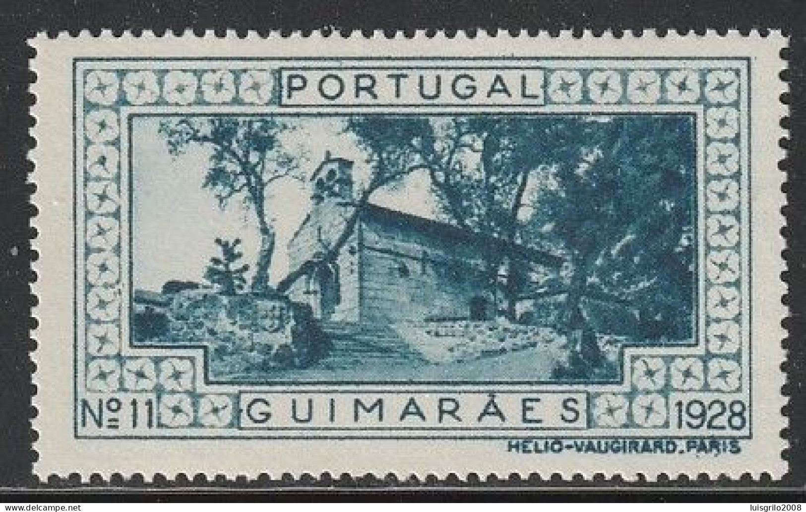 Vignette/ Vinheta, Portugal - 1928, Paisagens E Monumentos. Guimarães -||- MNG, Sans Gomme - Local Post Stamps