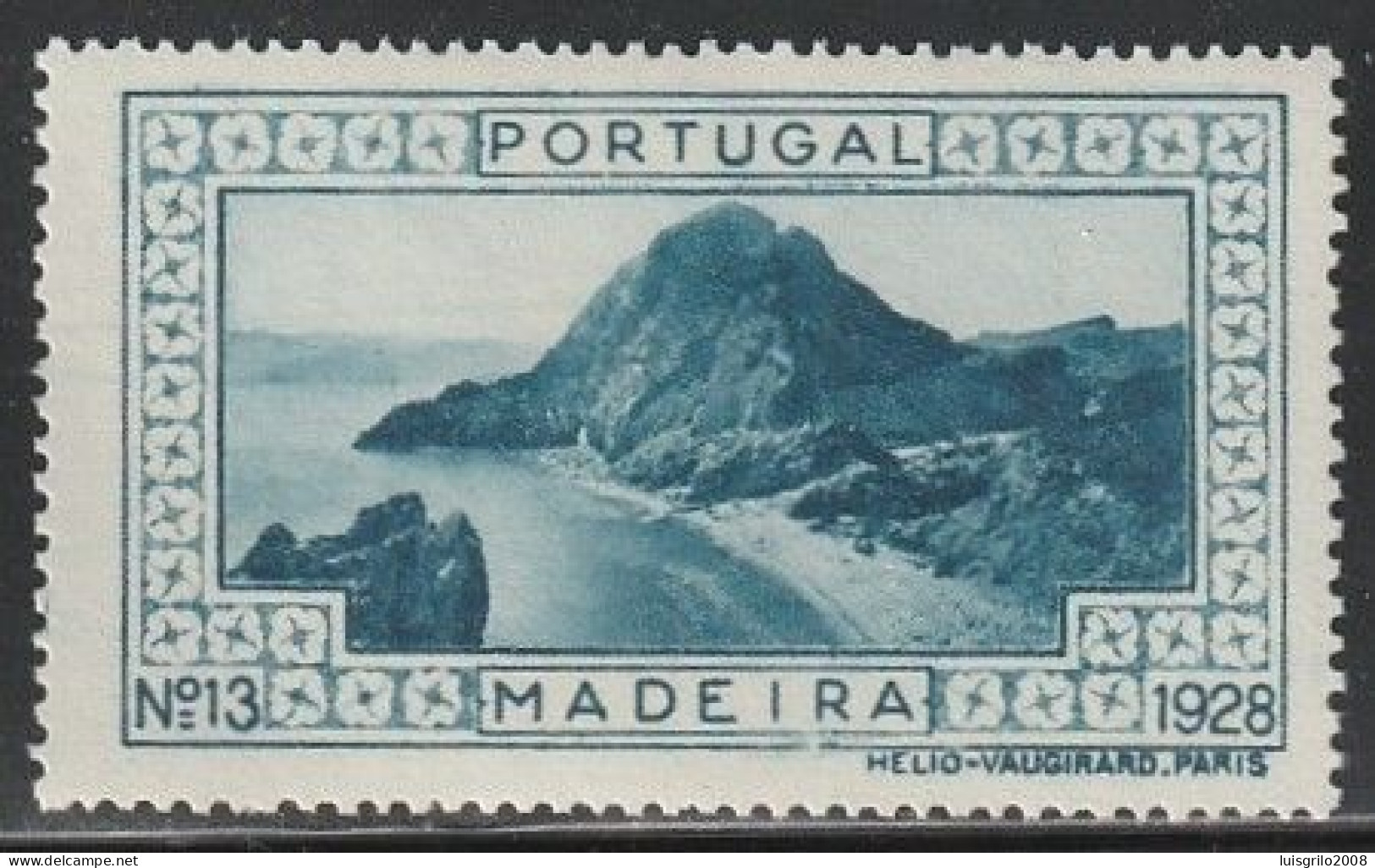 Vignette/ Vinheta, Portugal - 1928, Paisagens E Monumentos. Madeira -||- MNG, Sans Gomme - Emissions Locales