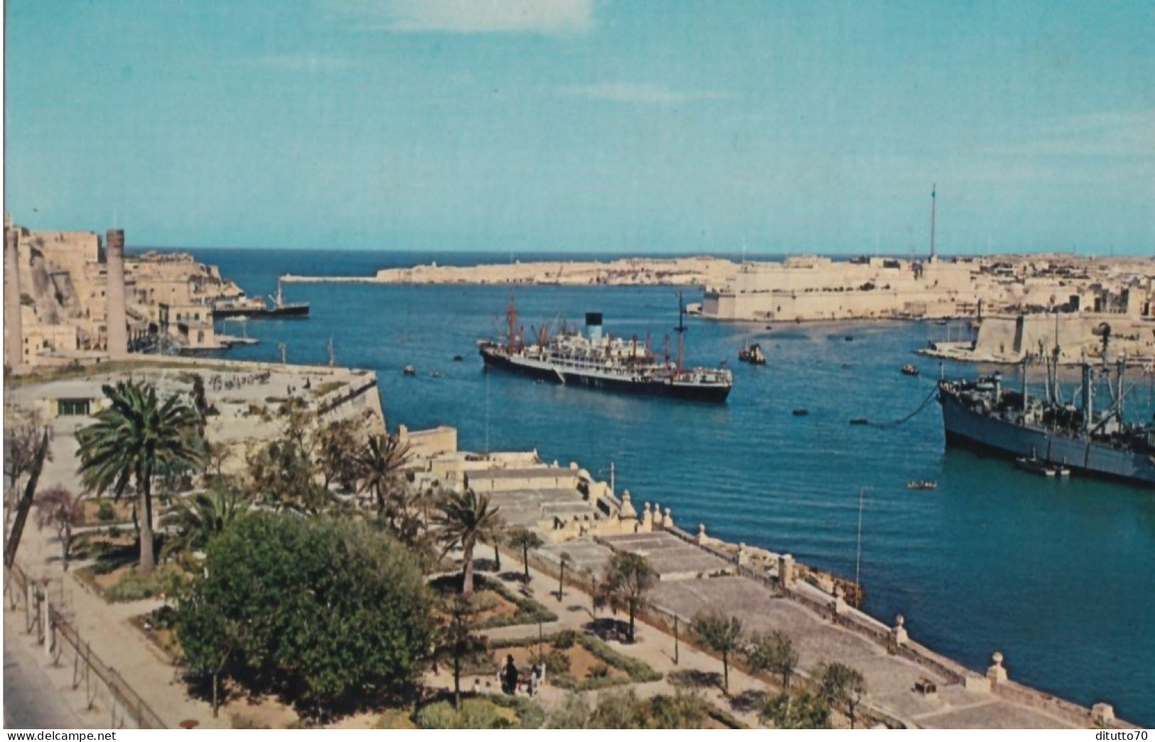 Malta - The Grand Harbour - Formato Piccolo Non Viaggiata – FE390 - Malte