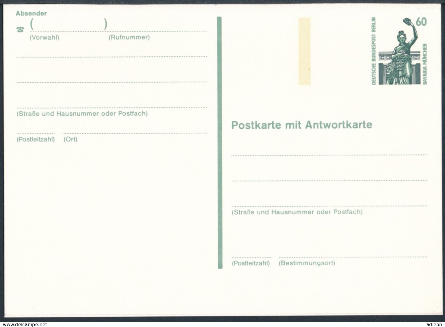 Berlin - Entier Postal / W-Berlin - Poskarte P 138 ** - Cartes Postales - Neuves