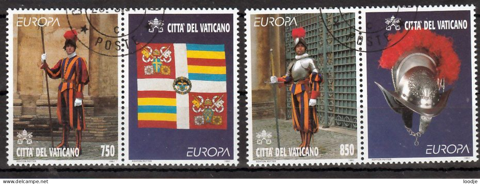 Vaticaanstad Europa Cept 1997gestempeld - 1997