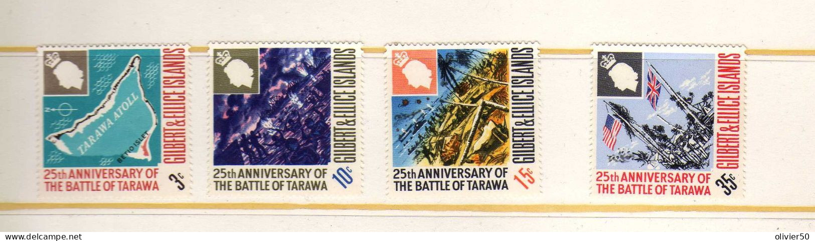 Iles Gilbert Et Elice - 1968 -  Bataille De Tarawa - Neuf** -MNH - Gilbert & Ellice Islands (...-1979)