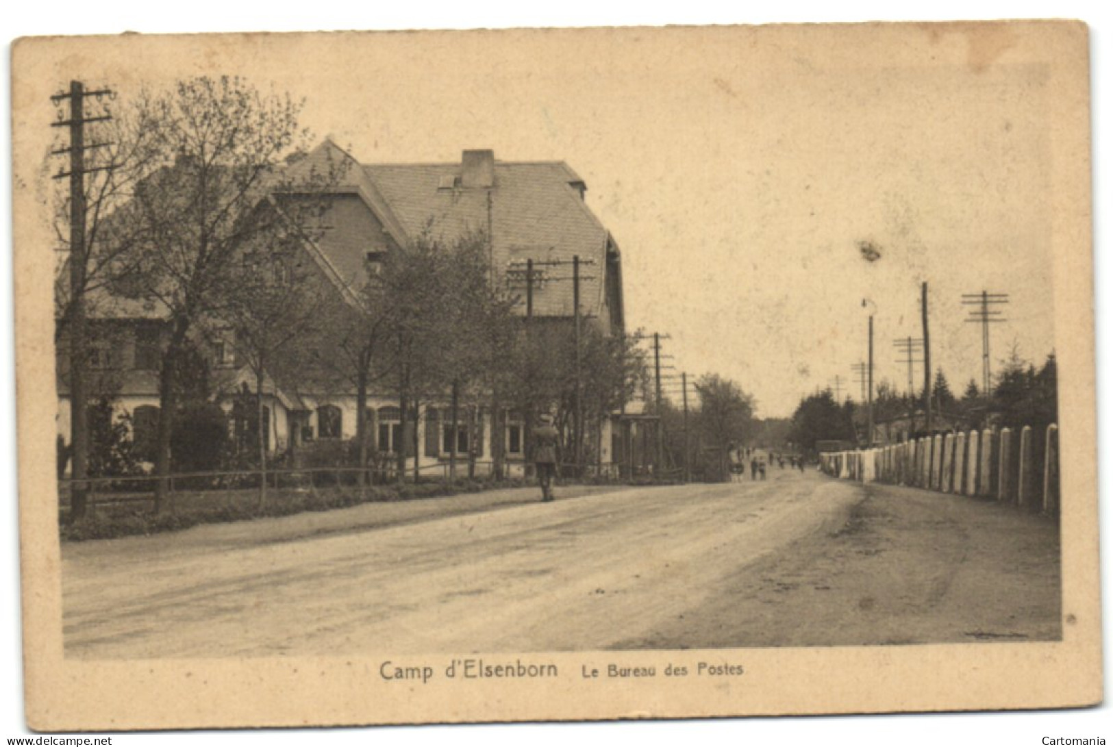 Camp D'Elsenborn - Le Bureau Des Postes - Elsenborn (camp)