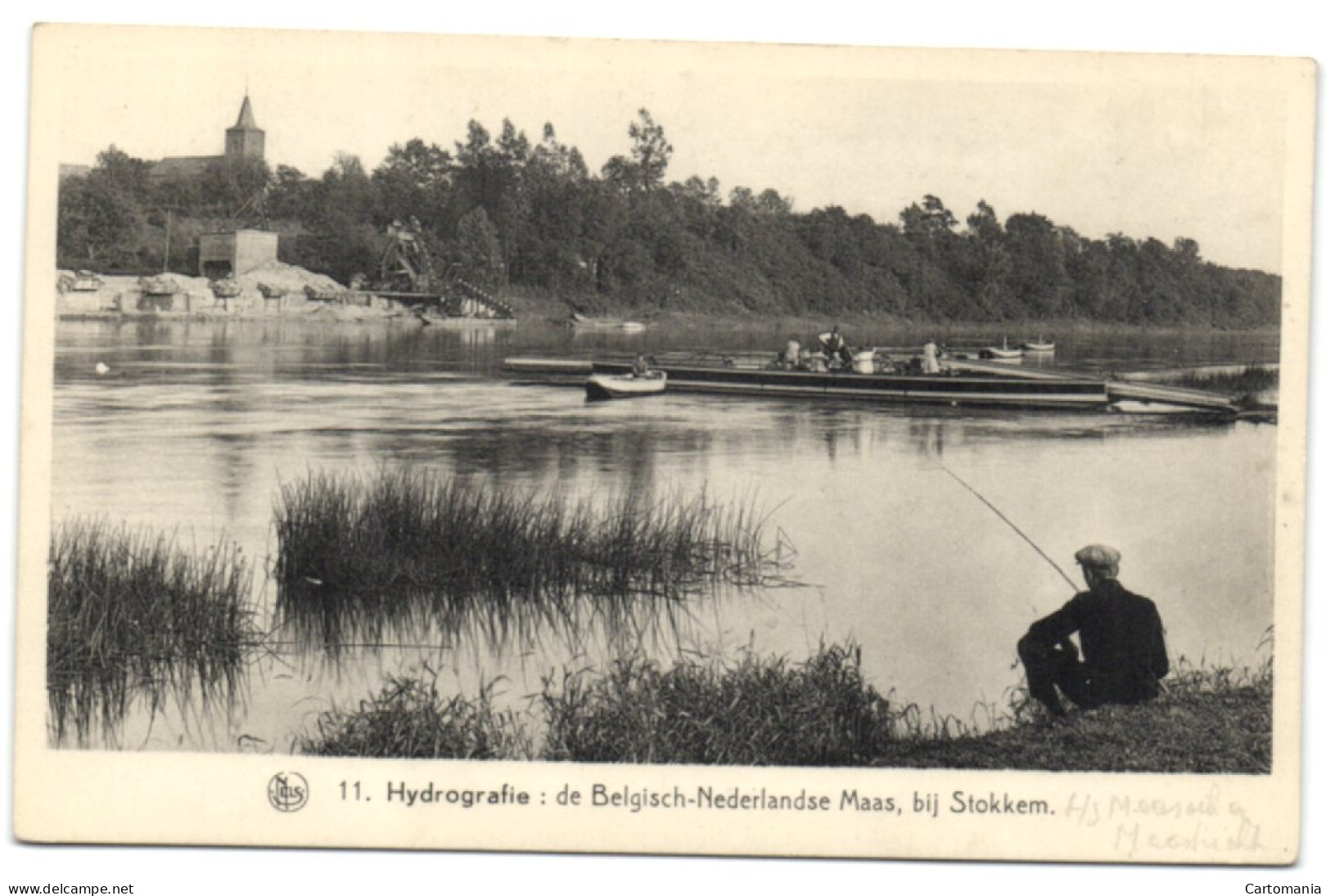 Hydrografie - De Belgisch-Nederlandse Maas Bij Stokkem - Dilsen-Stokkem