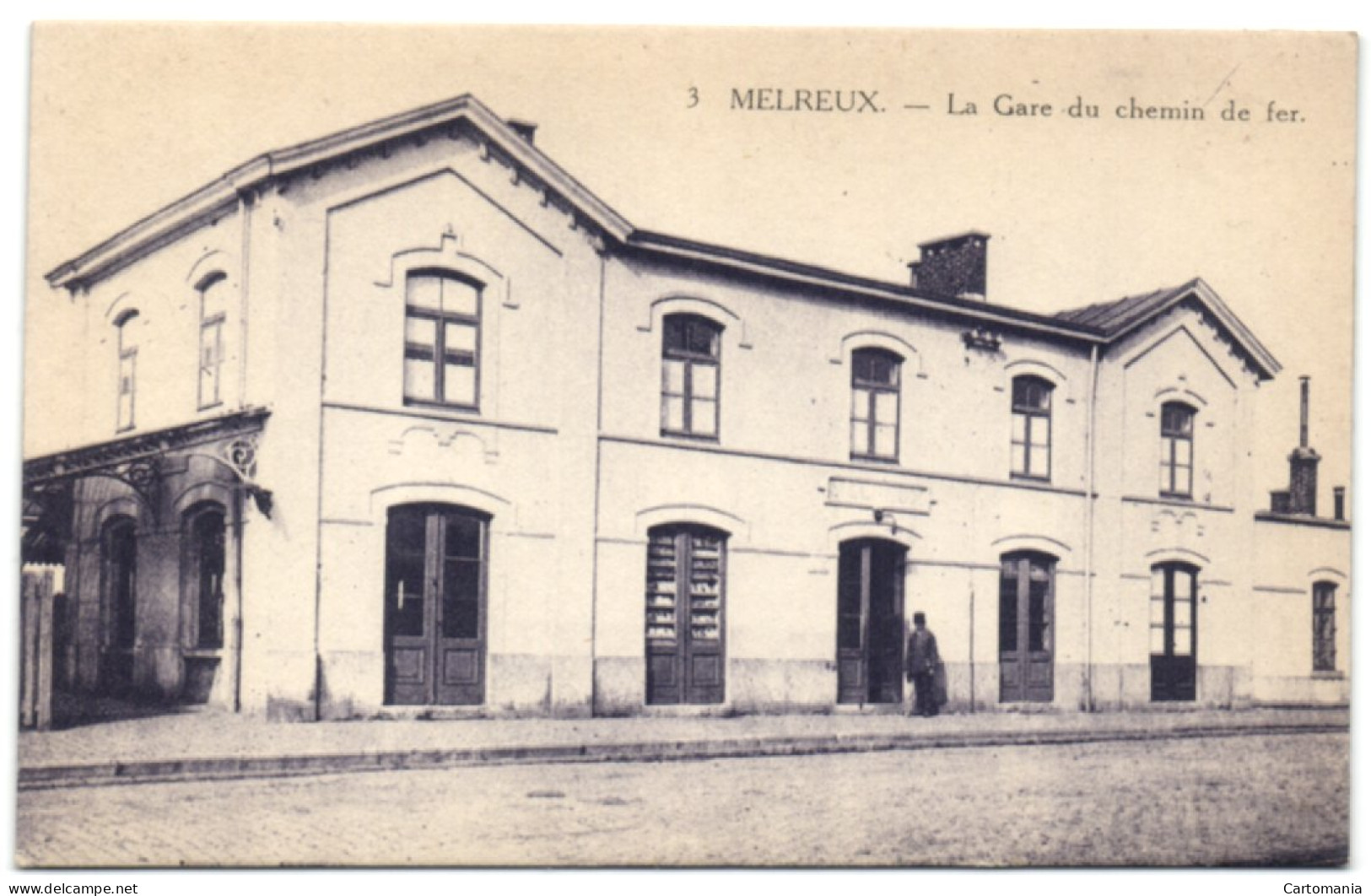 Melreux - La Gare Du Chemin De Fer - Hotton