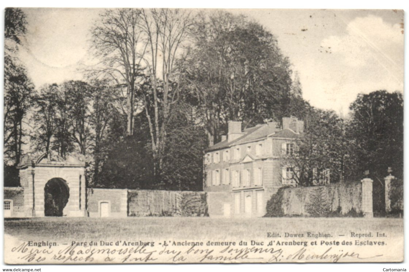 Enghien - Parc Du Duc D'Arenberg - L'Ancienne Demeure Du Duc D'Arenberg Et Poste Des Esclaves - Enghien - Edingen