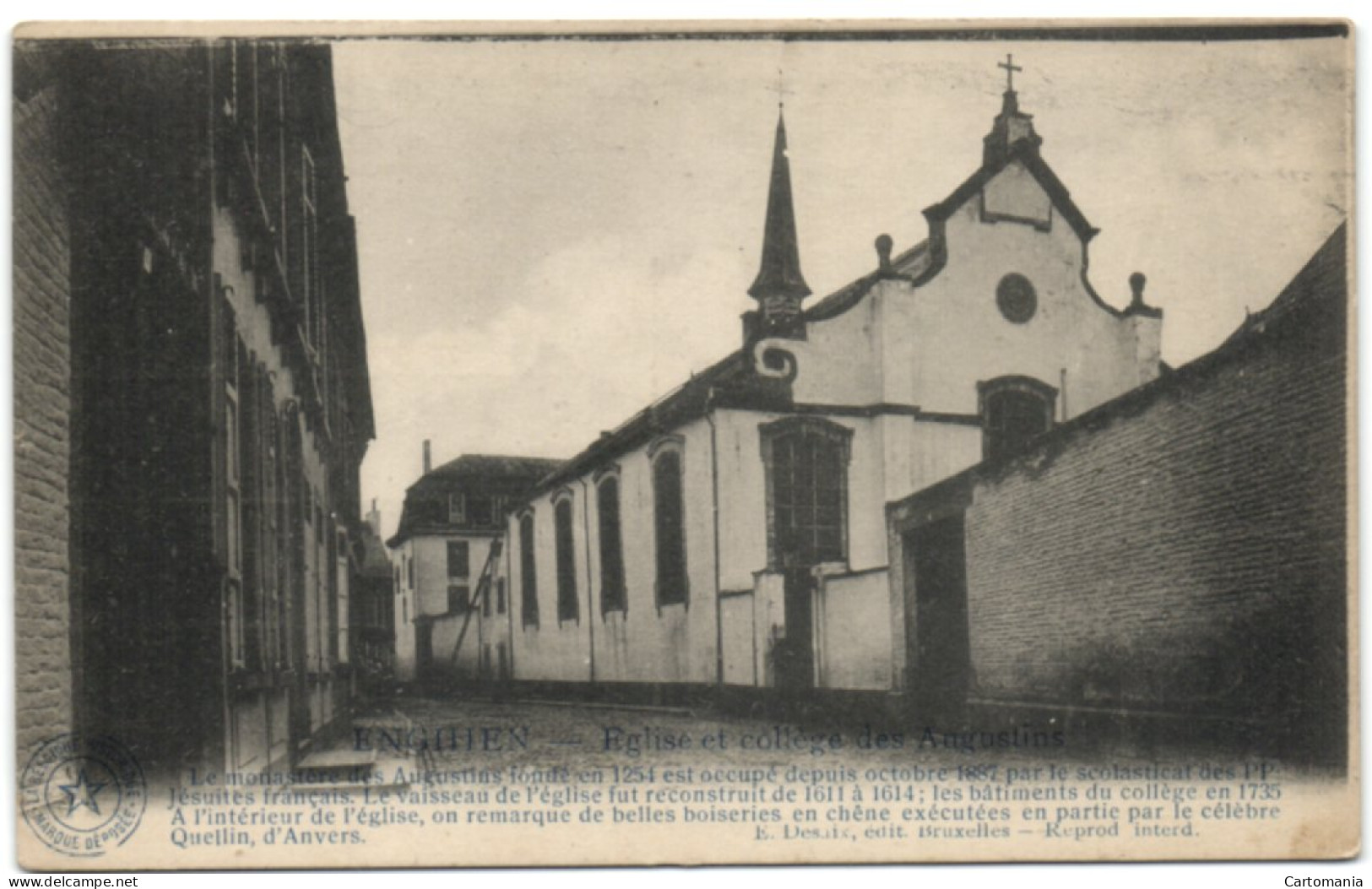 Enghien - Eglise Et Collège Des Augustins - Enghien - Edingen