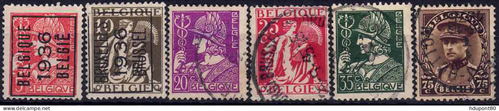 YT 336 à 341 - 1932 Ceres And Mercurius