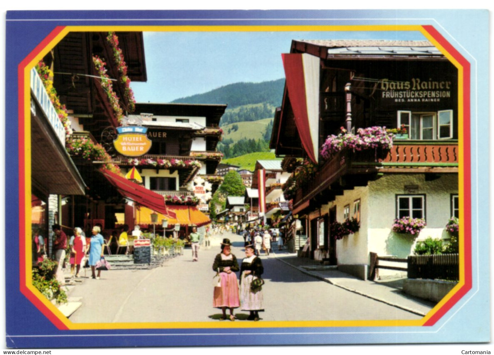 Saalbach - Dorfstrasse - Saalbach