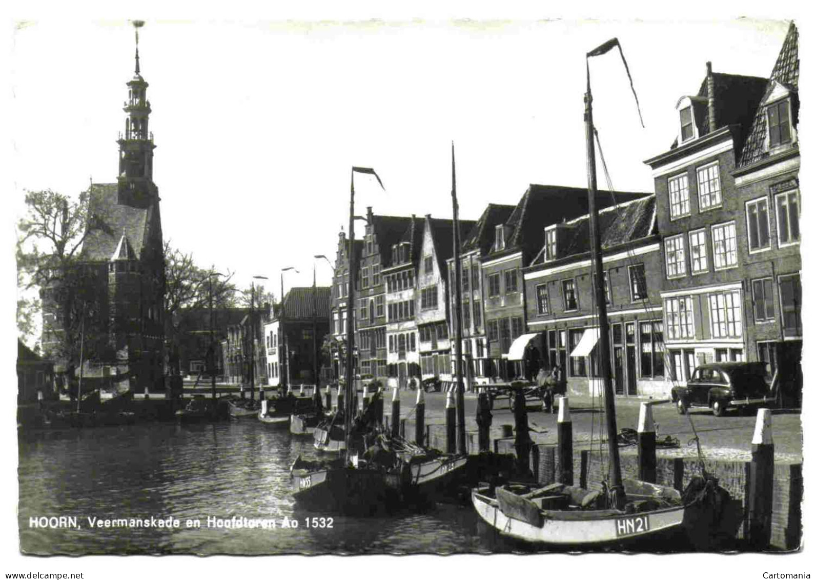 Hoorn - Veermanskade En Hoofdtoren Ao 1532 - Hoorn