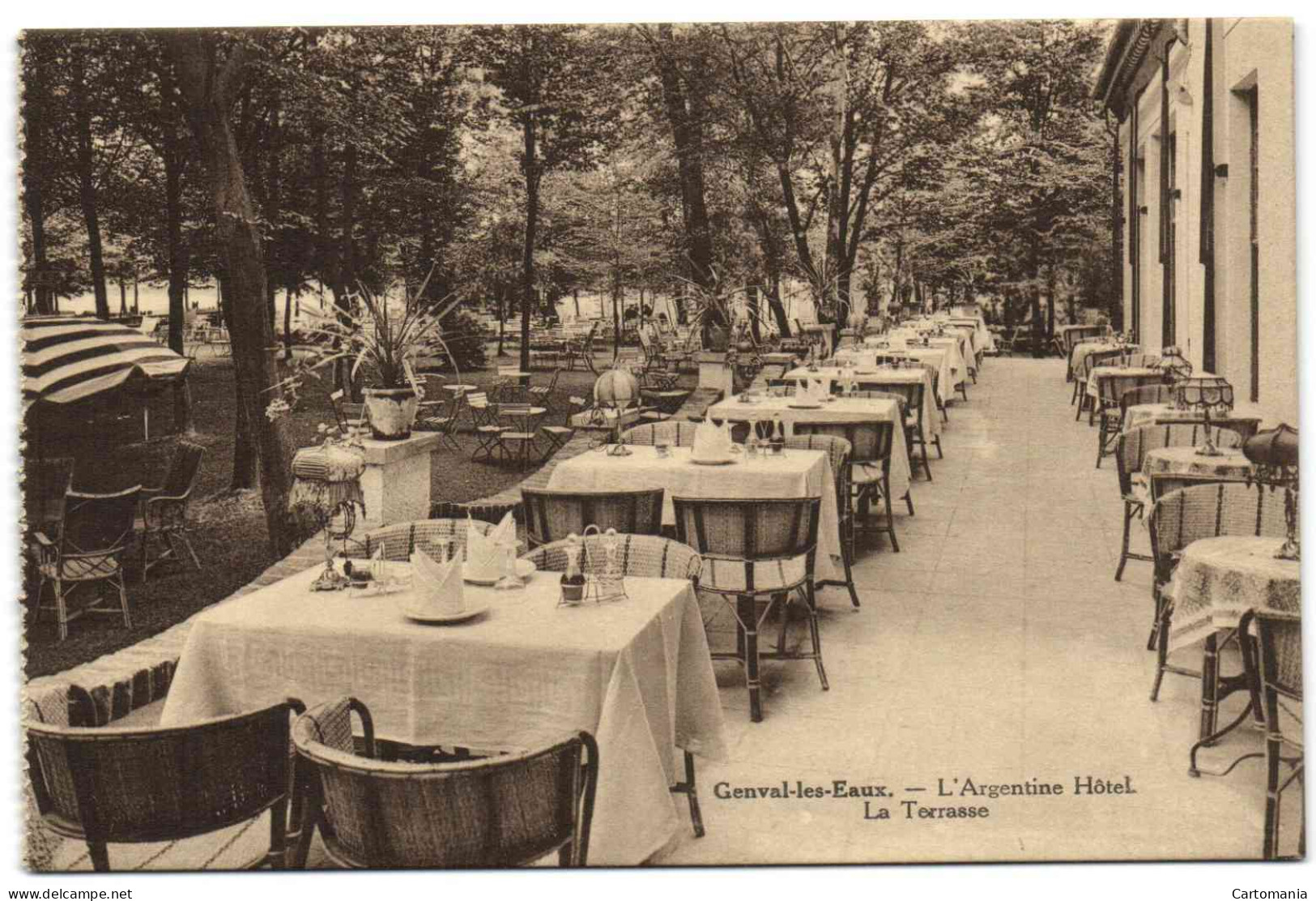 Genval-les-Eaux - L'Argentine Hôtel - La Terrasse - Rixensart