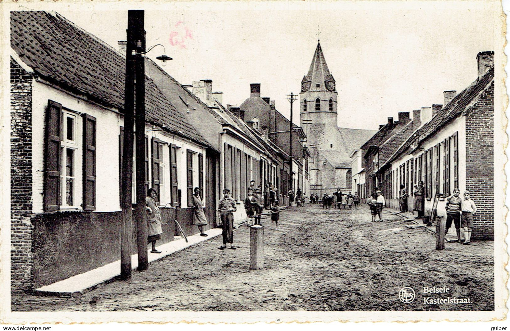 Belsele Kasteel Straat Animée - Sint-Niklaas