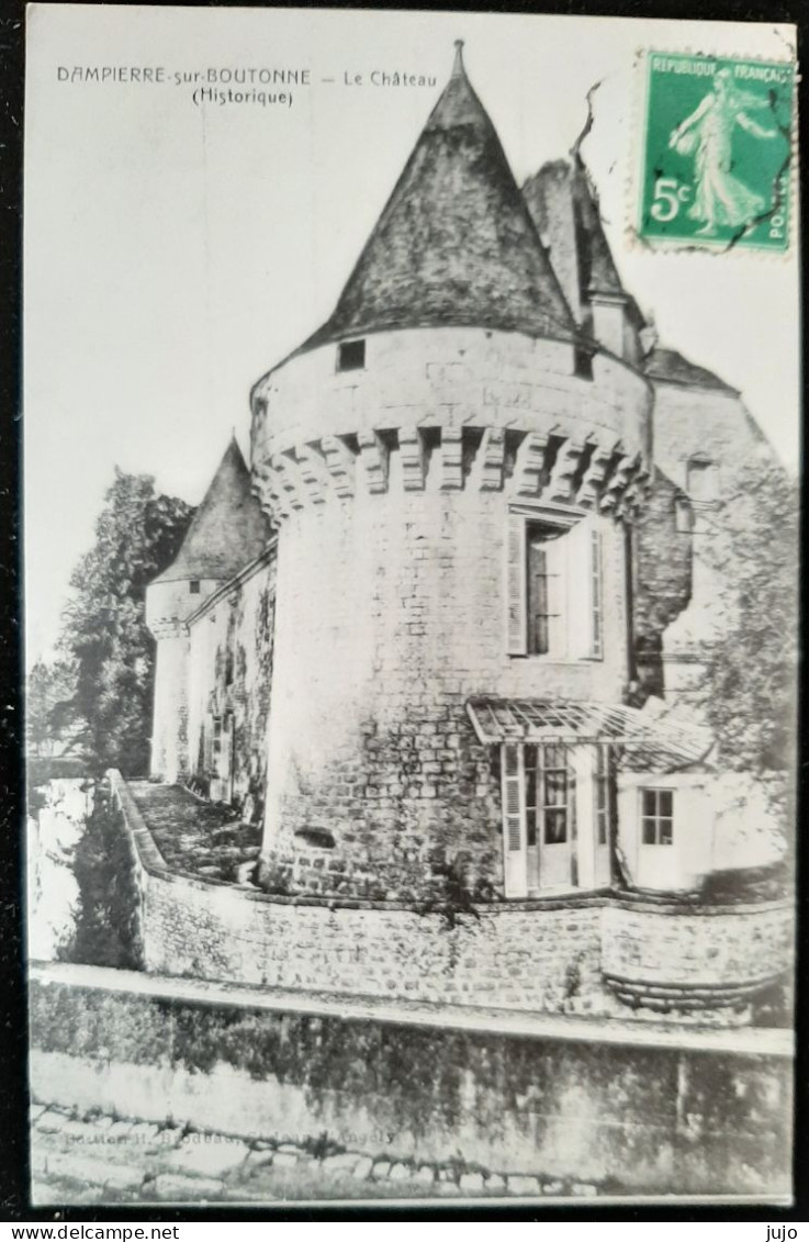 17 -  DAMPIERE Sur BOUTONNE - Le Chateau (Historique) - Dampierre-sur-Boutonne