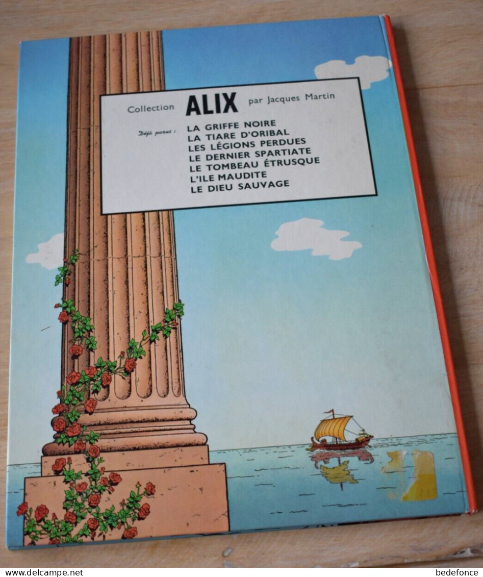 Alix - 4 - La Tiare D'Oribal - De Martin J - 1970 - Alix