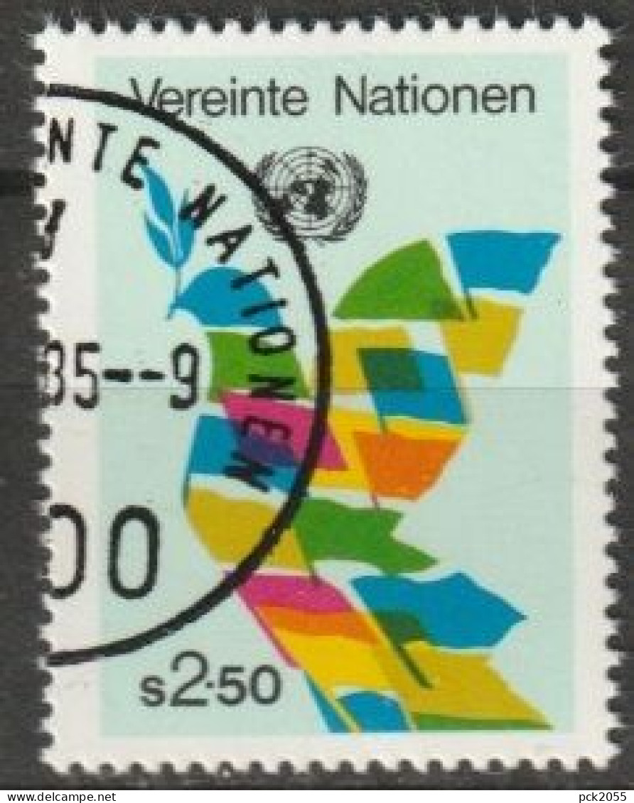 UNO Wien 1980 Mi-Nr.8 O Gestempelt Friedenstaube ( 1217) Günstige Versandkosten - Oblitérés