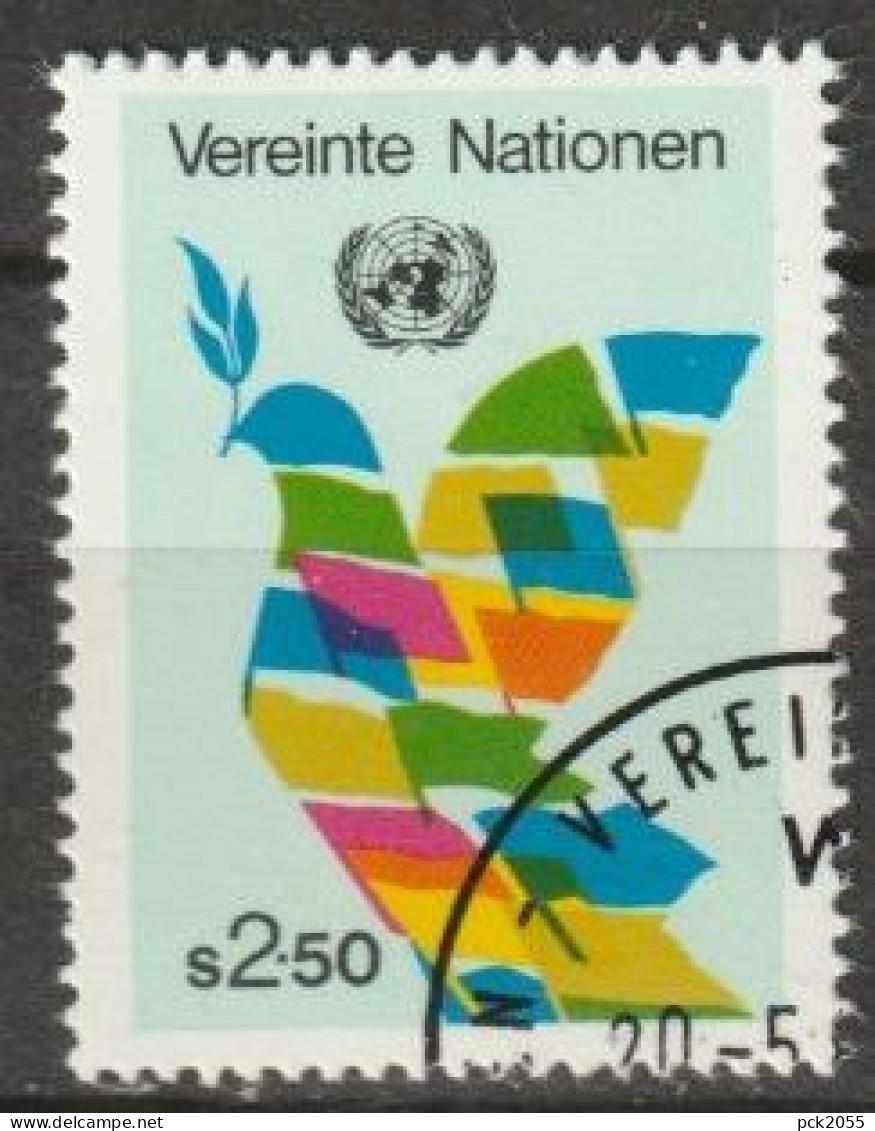 UNO Wien 1980 Mi-Nr.8 O Gestempelt Friedenstaube ( 1243) Günstige Versandkosten - Used Stamps