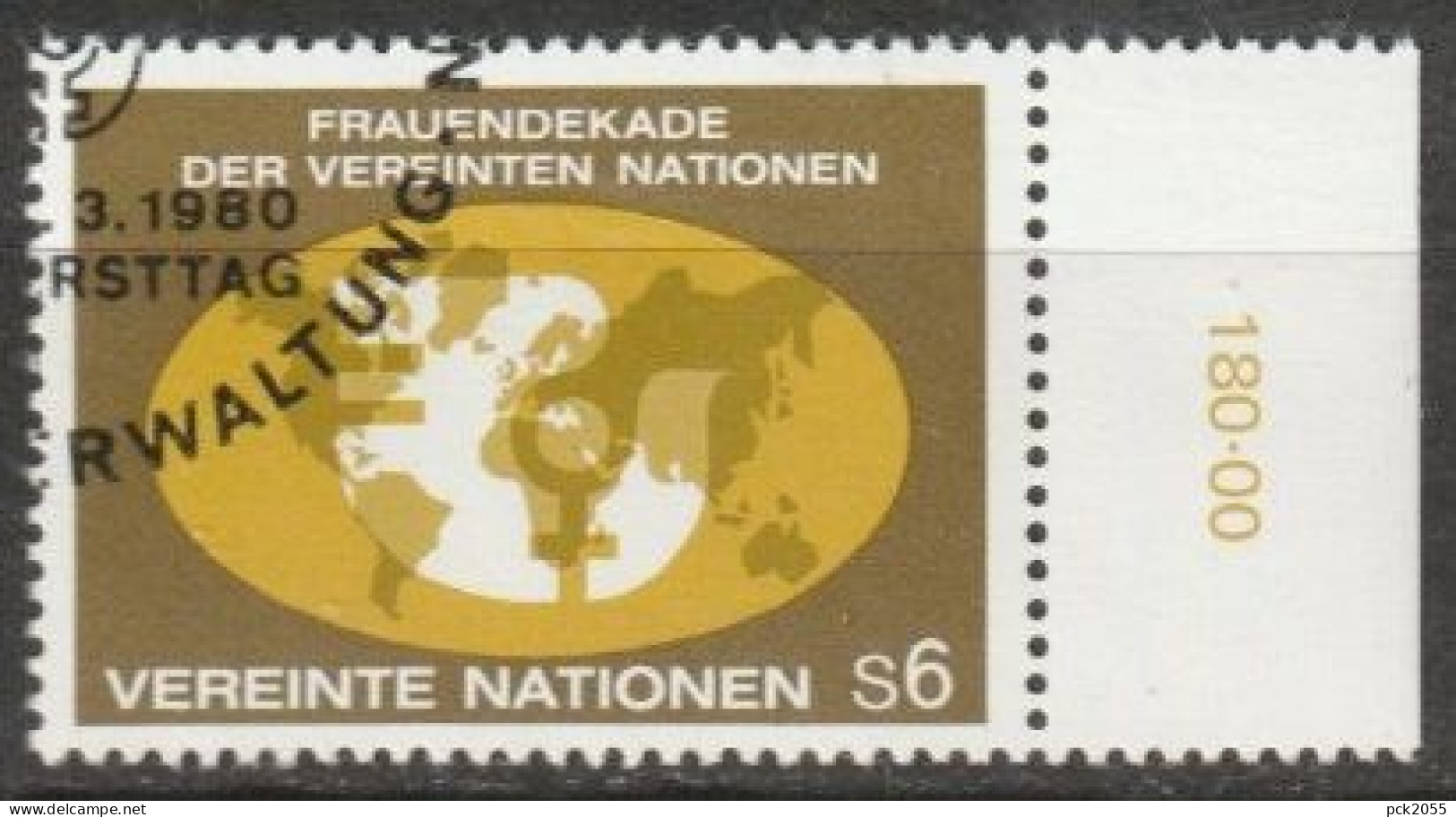 UNO Wien 1980 Mi-Nr.10 O Gestempelt Frauendekade ( 1248) Günstige Versandkosten - Usados