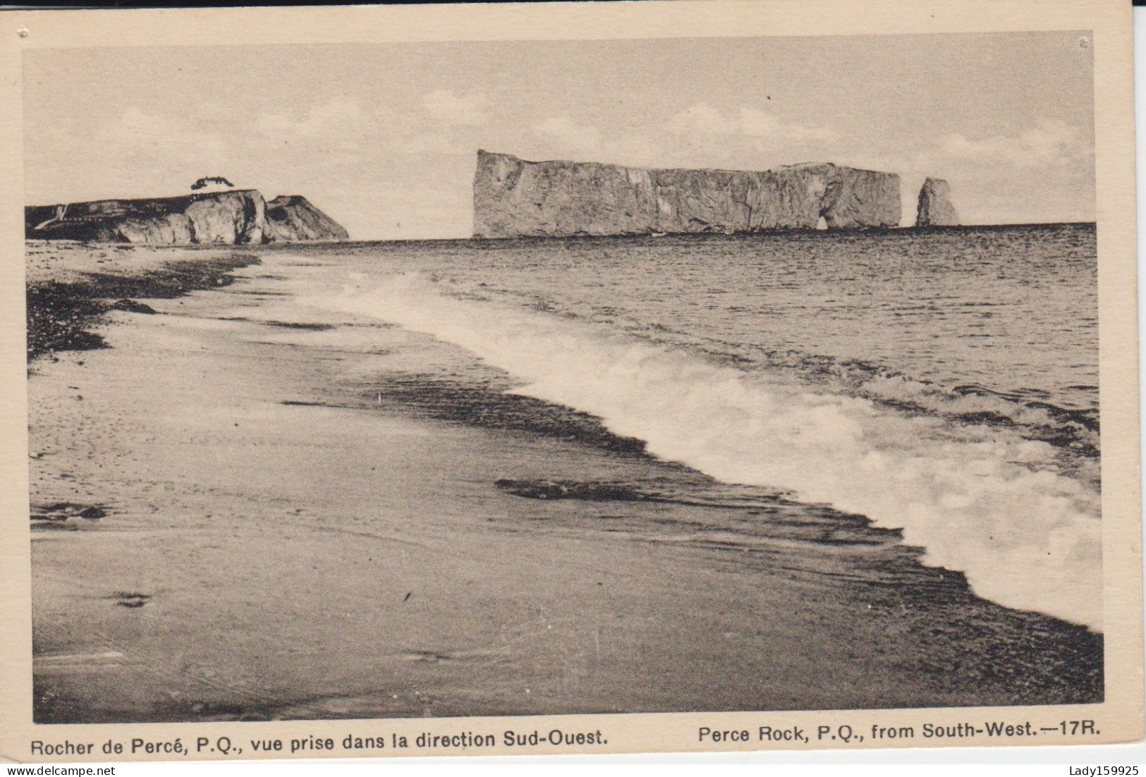 Rocher Percé, Cap Mont Joli Maison Biard Percé Québec Canada Pas De Quai, Pas De Promenade,  2 S - Percé