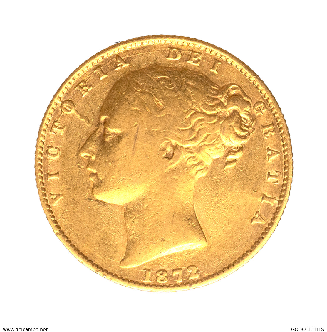 Australie-Victoria-Souverain 1872 Melbourne - 1 Sovereign