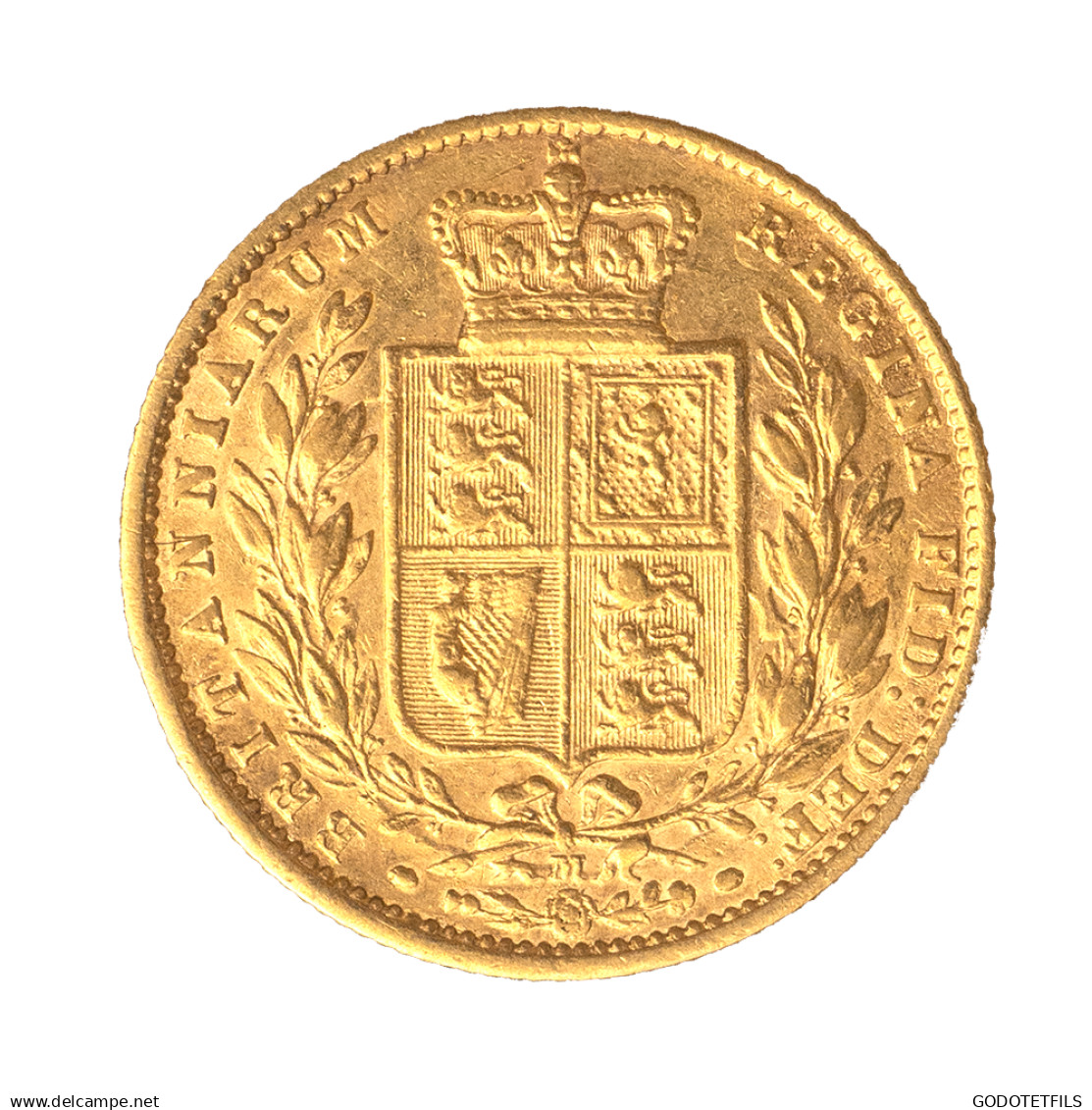 Australie-Victoria-Souverain 1872 Melbourne - 1 Sovereign