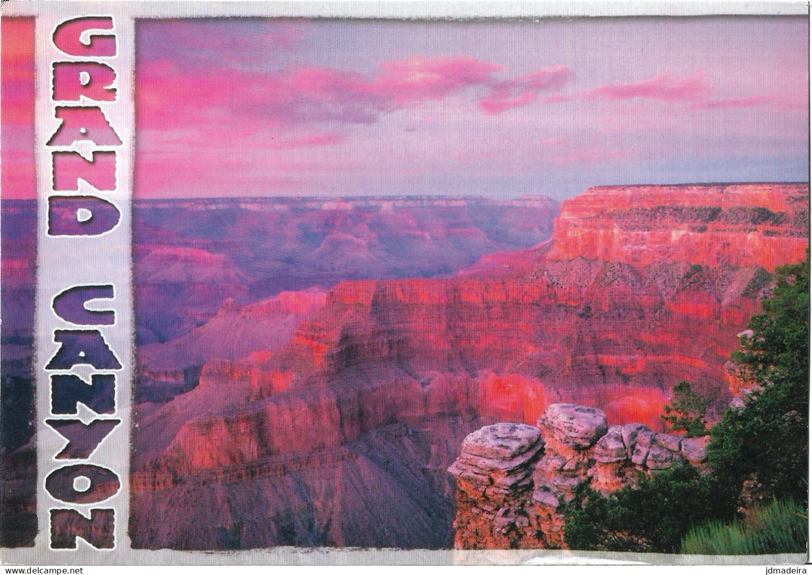 GRAND CANYON – Sunset Postcard - Grand Canyon