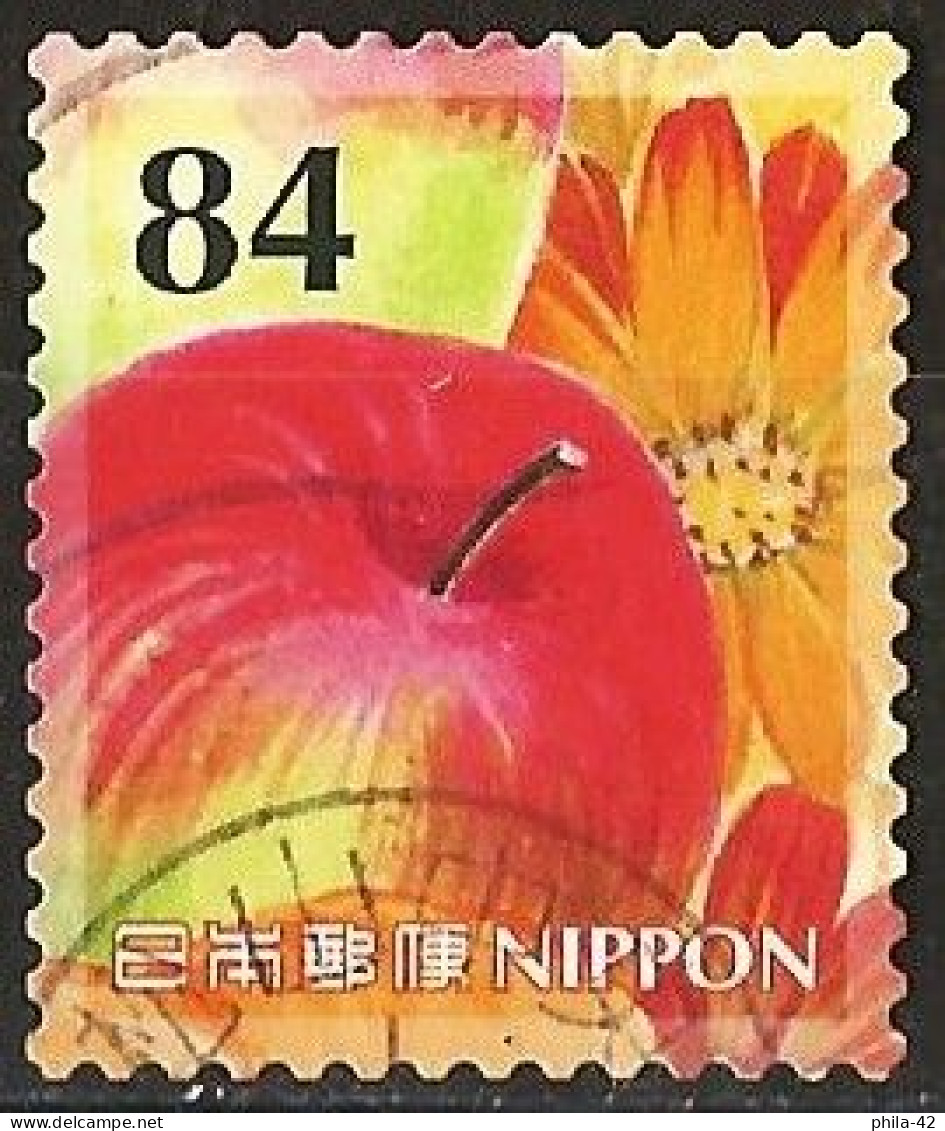 Japan 2019 - Mi 9820 - YT 9458 ( Fruit : Apple ) - Used Stamps