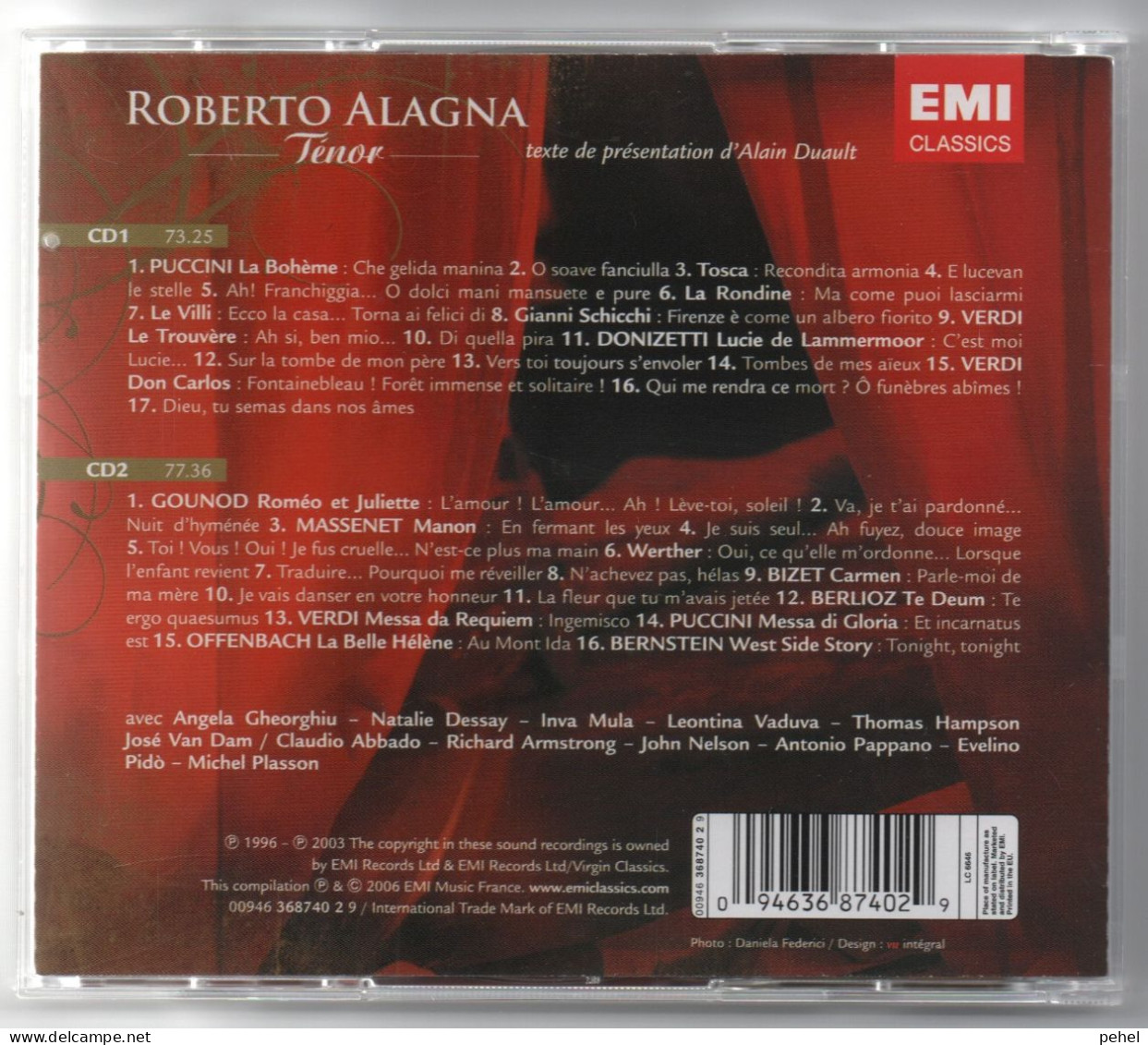 ROBERTO  ALAGNA  /  TENOR - Opera