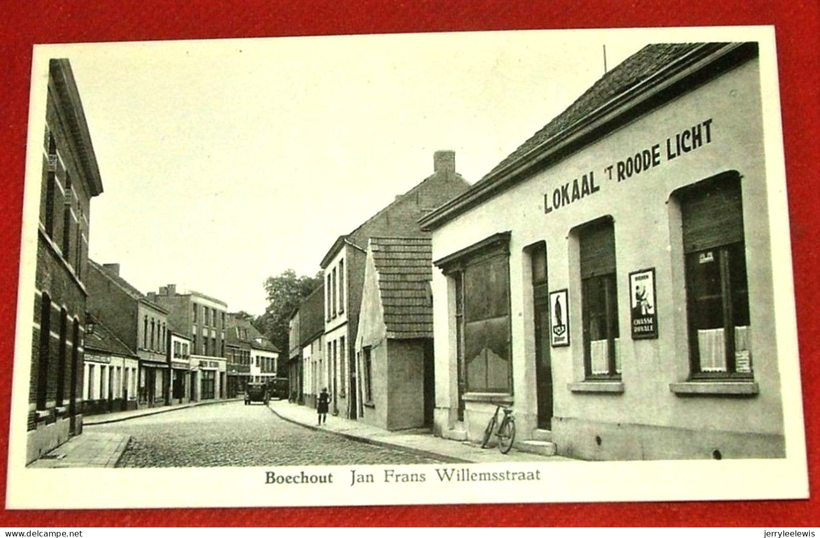BOUCHOUT - BOECHOUT  -    Jan Frans Willemsstraat  -  Lokaal 't  Roode Licht - Boechout