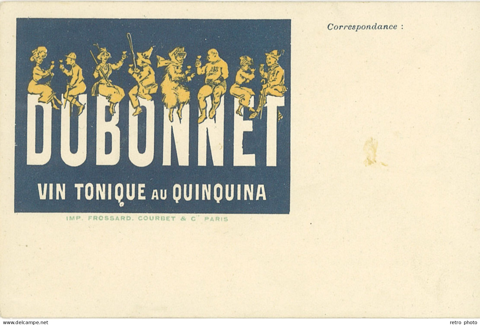 B Dubonnet, Vin Tonique Au Quinquina - Werbepostkarten