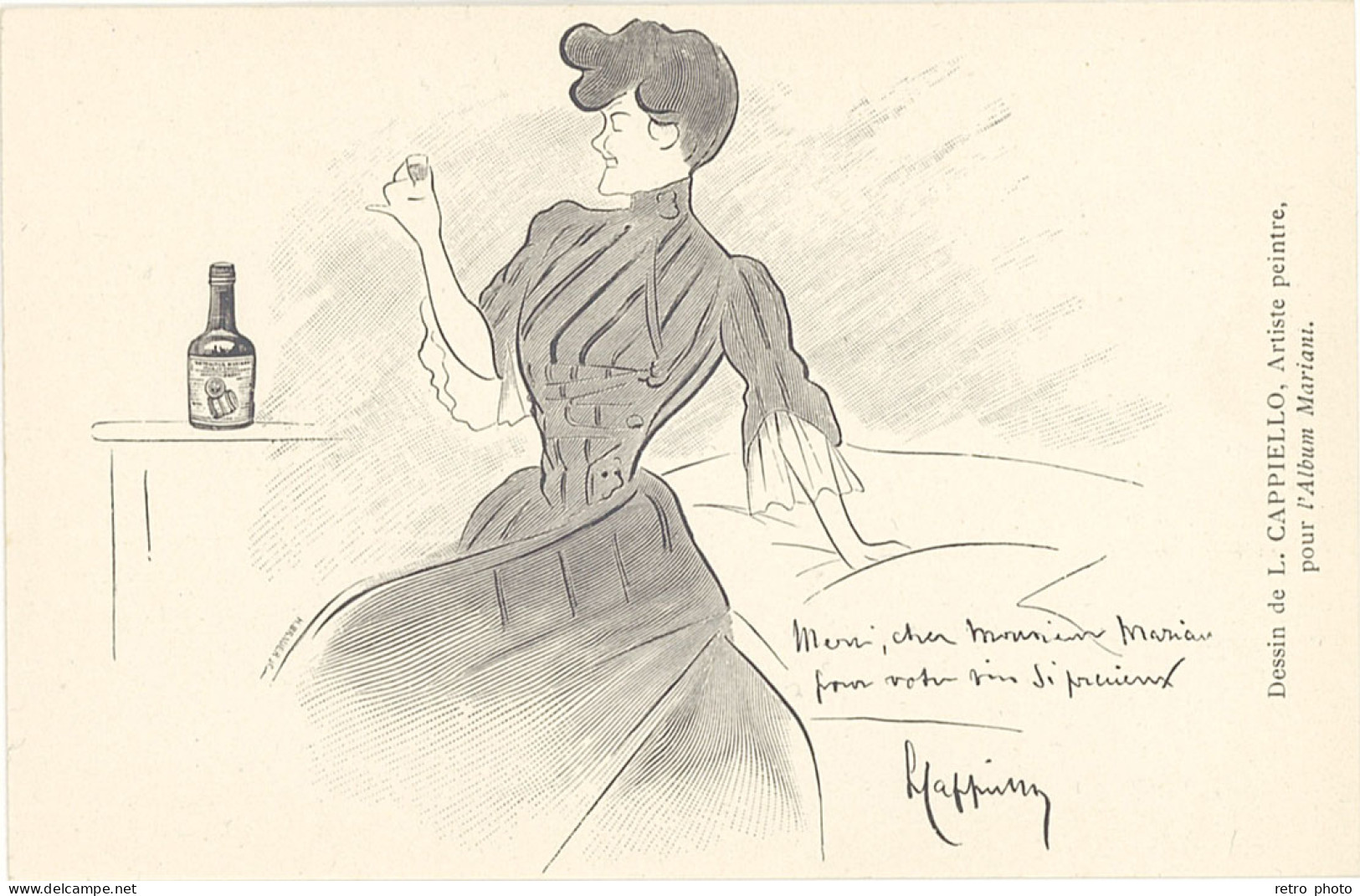 TB Album Mariani, Dessin De L. Cappiello - Advertising