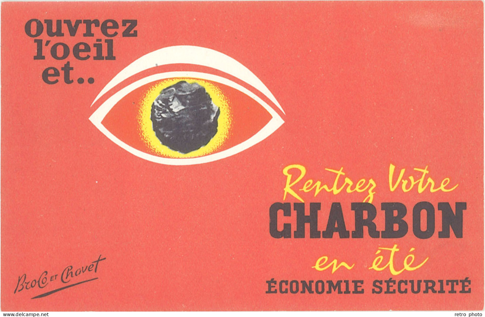 TB Ouvrez L’œil Et Rentrez Votre Charbon …, Broco Et Chavet - Advertising