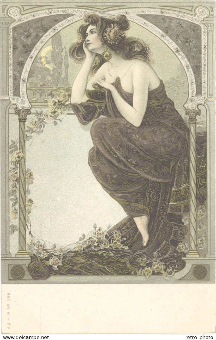 TB Femme Période Art Nouveau - Autres & Non Classés