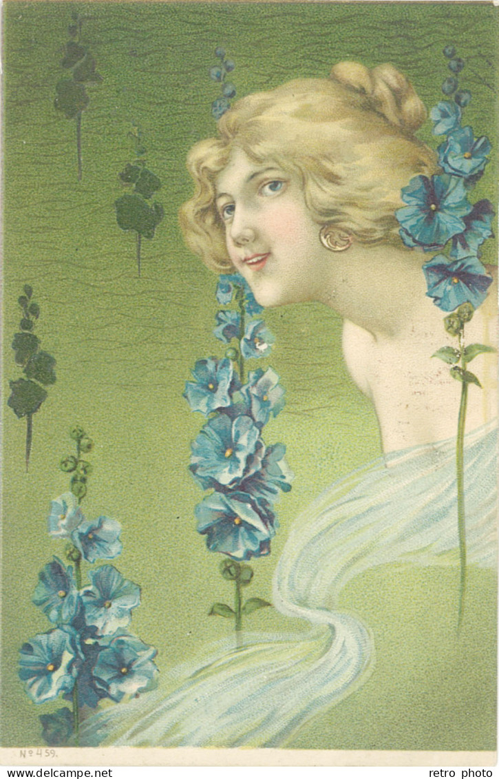 TB Femme Période Art Nouveau - Andere & Zonder Classificatie