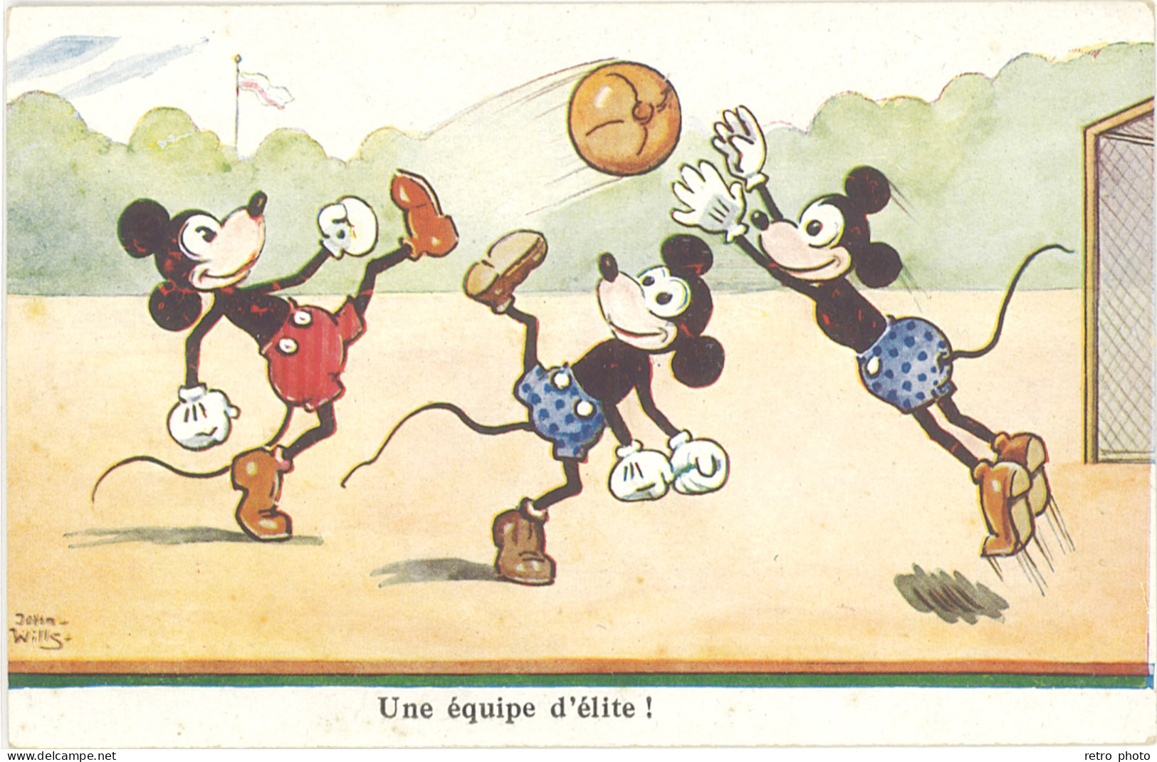 TB John Wills – Une équipe D’élite ! ( Football, Mickey ) - Andere & Zonder Classificatie