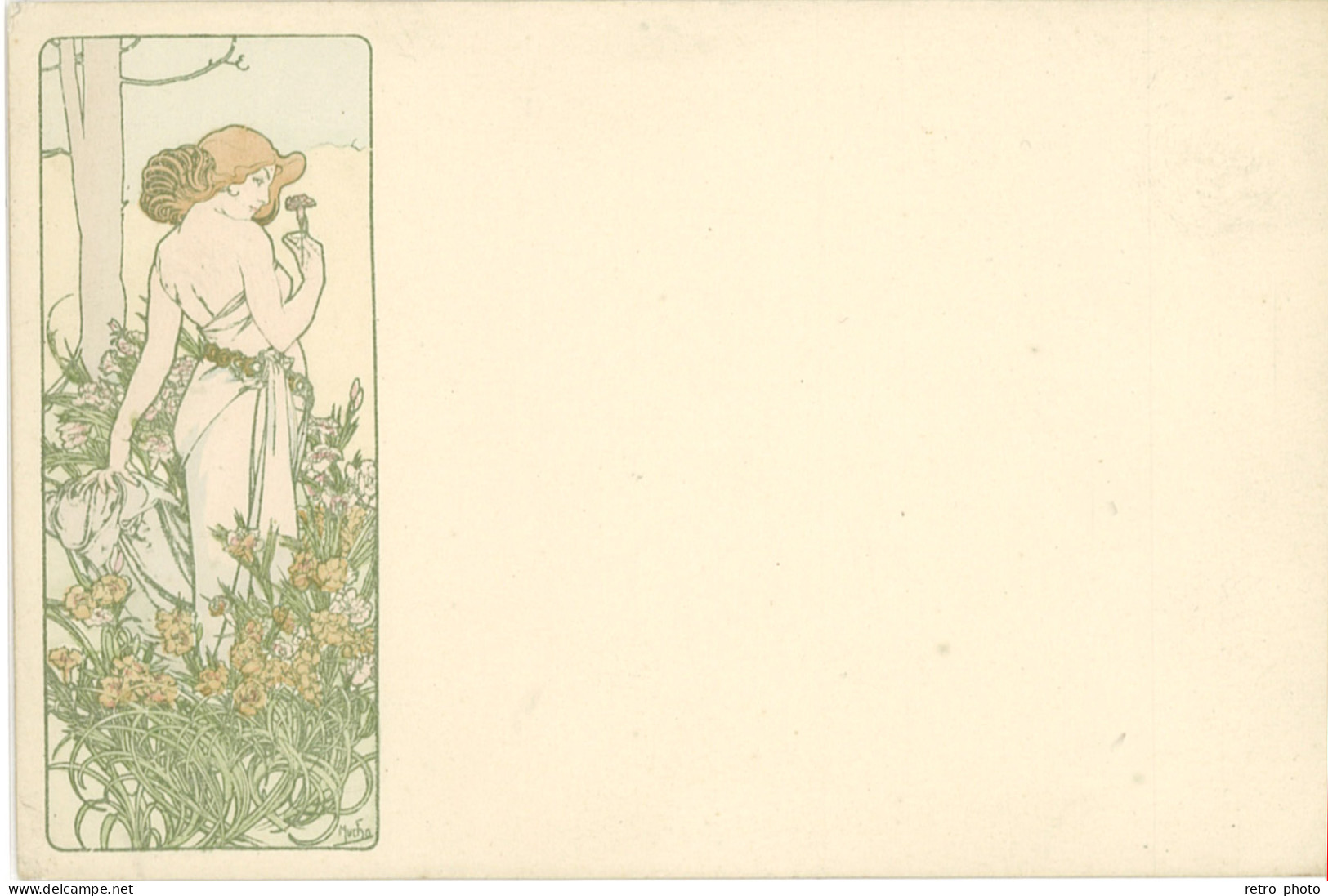 TB Mucha – Les Fleurs - Mucha, Alphonse