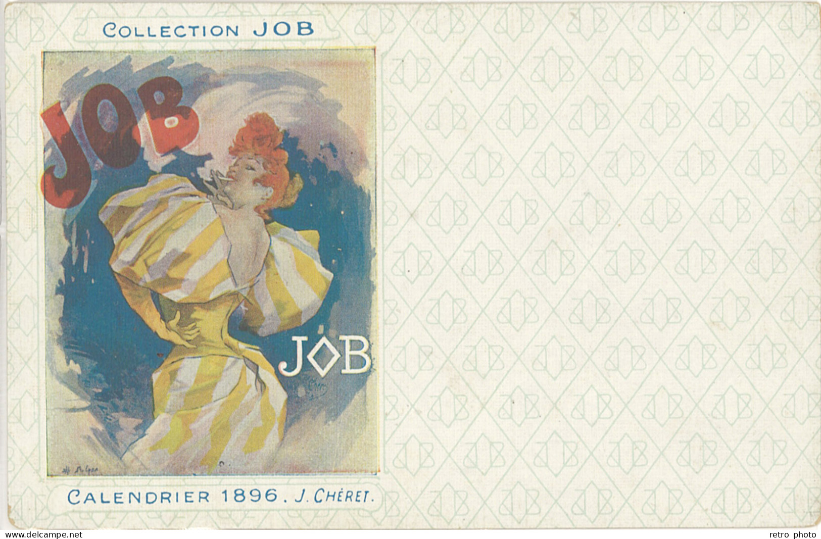 B Collection JOB – Calendrier 1896 - Chéret - Chéret