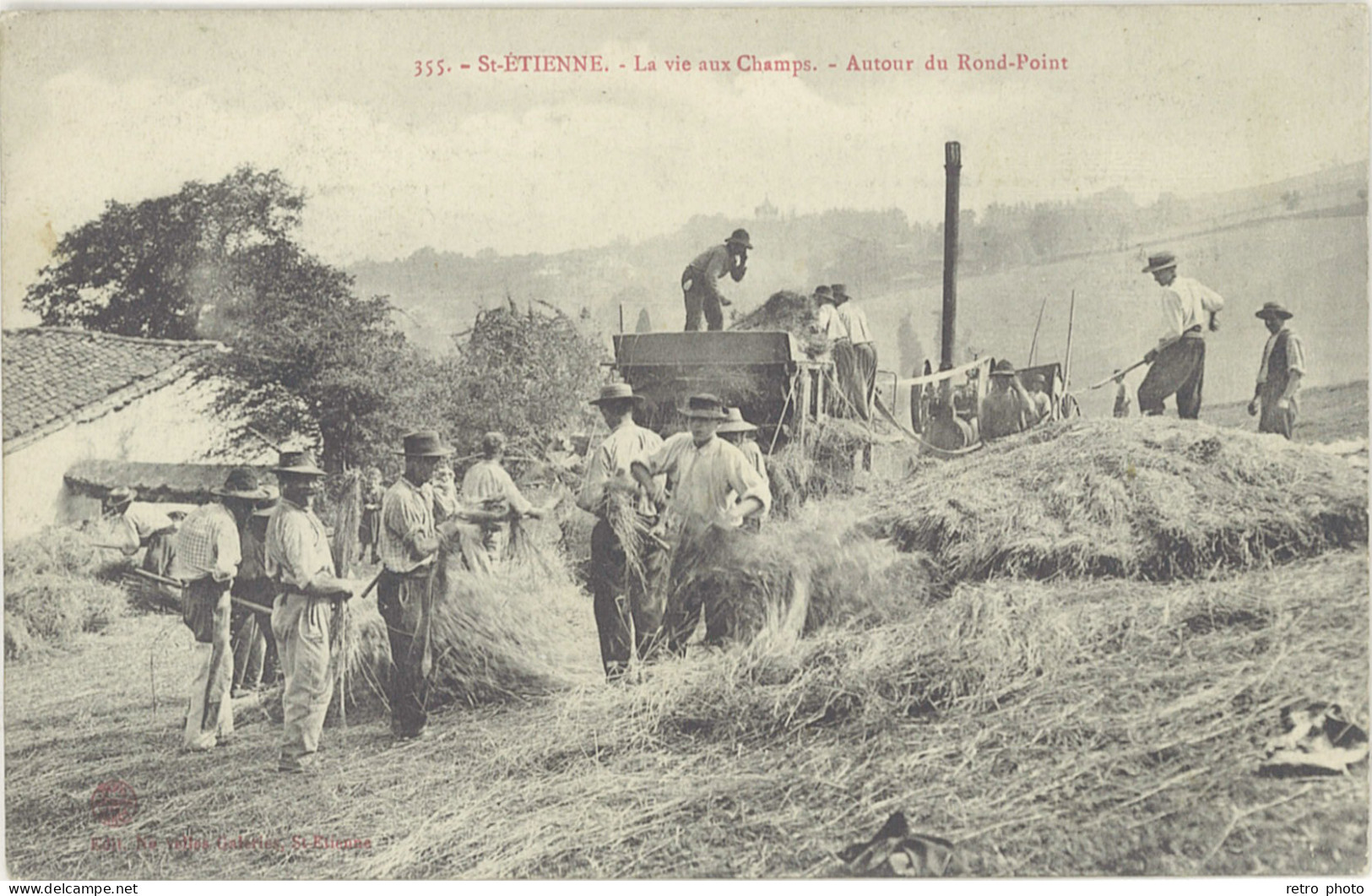TB Agriculture–St-Etienne – La Vie Aux Champs–Autour Du Rond-Point - Altri & Non Classificati