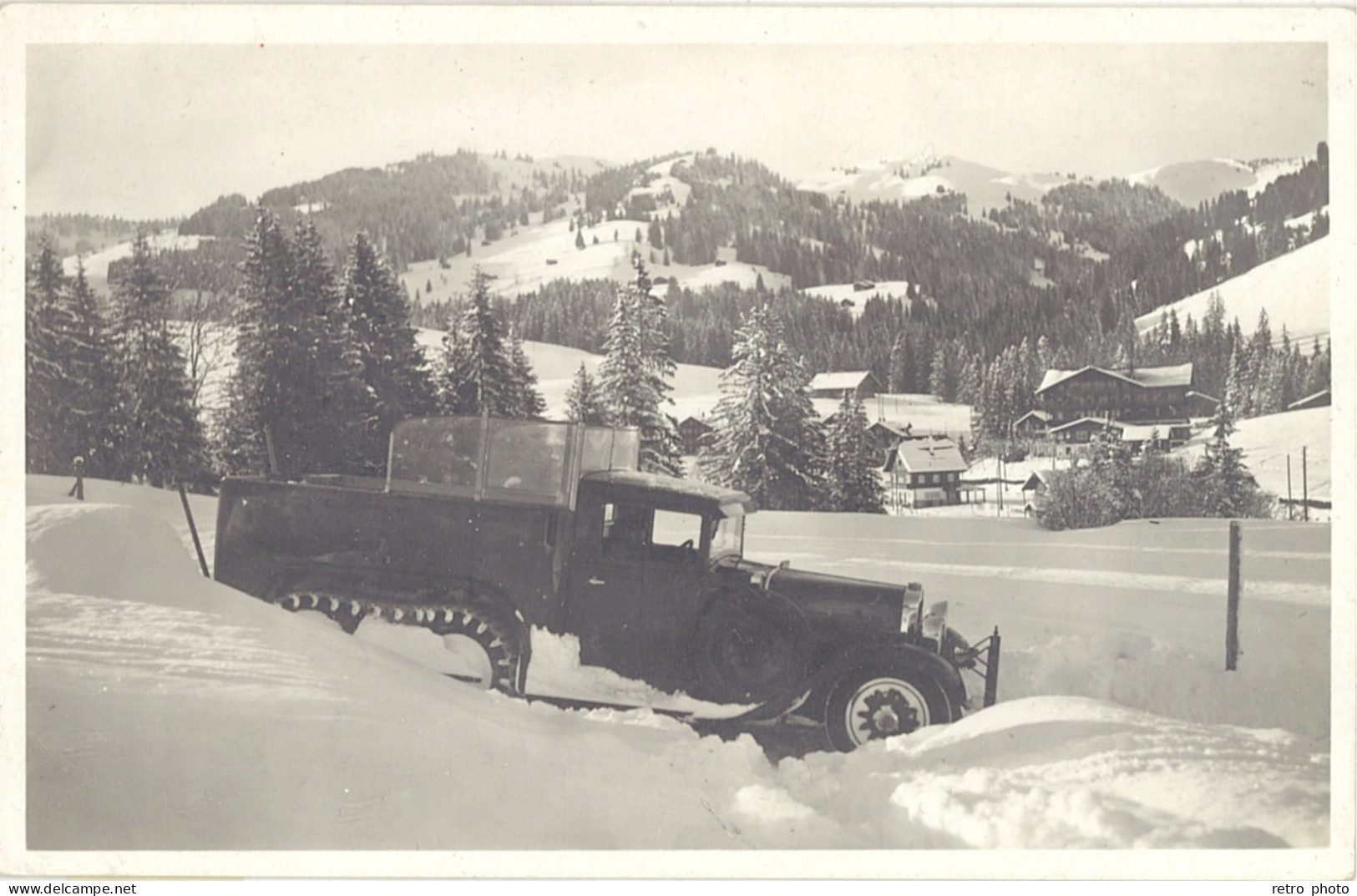 TB Automobile – Saanenmöser M.O.B. – Autochenille Citroën ? - Passenger Cars