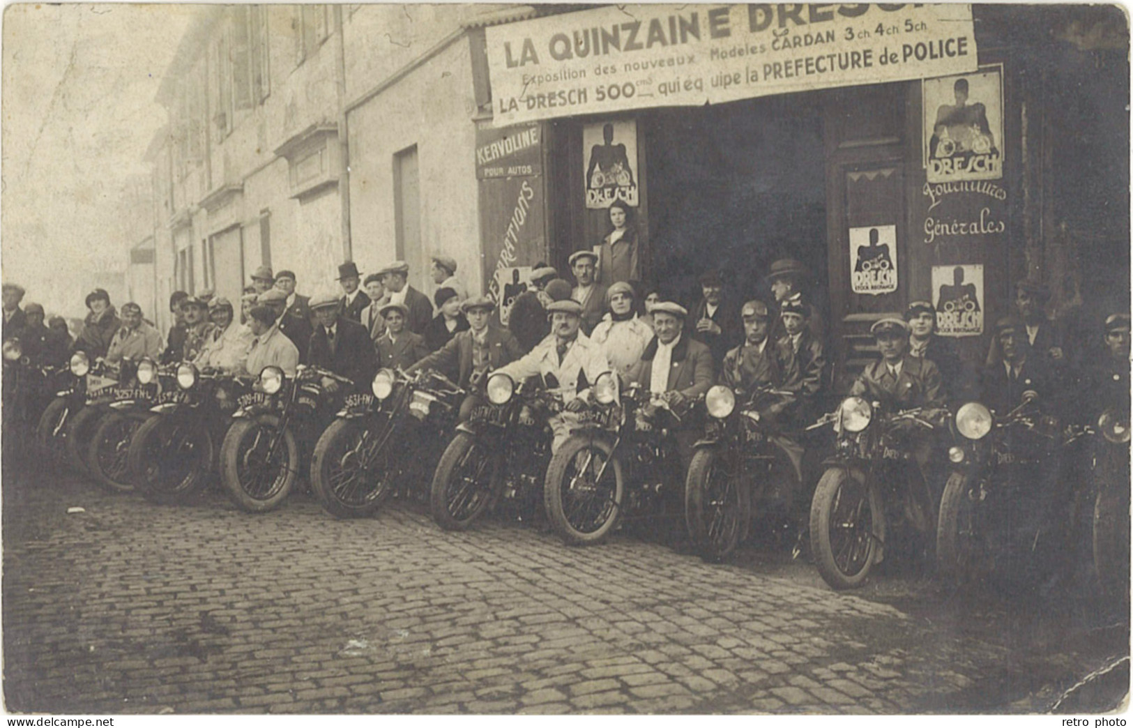 LD Automobile – Carte-photo Motos Dresch, Quinzaine … - Motorbikes