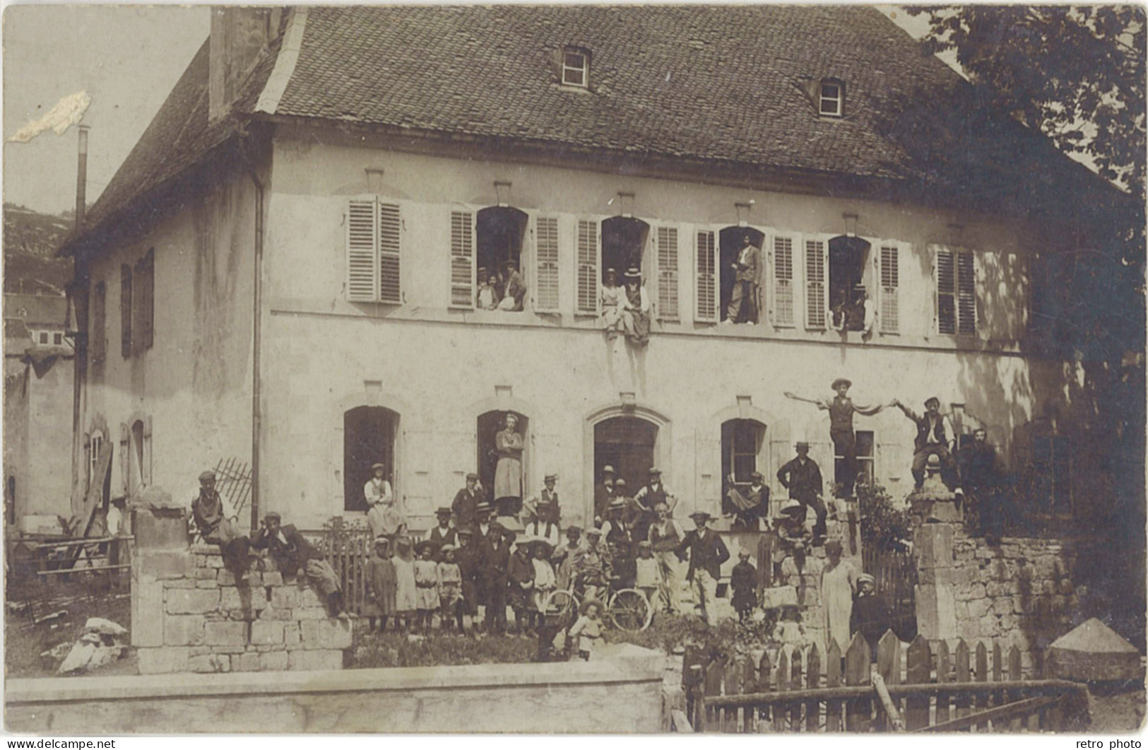 B Carte-photo – Postée De Morteau, Doubs, « les Déménageurs .. » - Autres & Non Classés