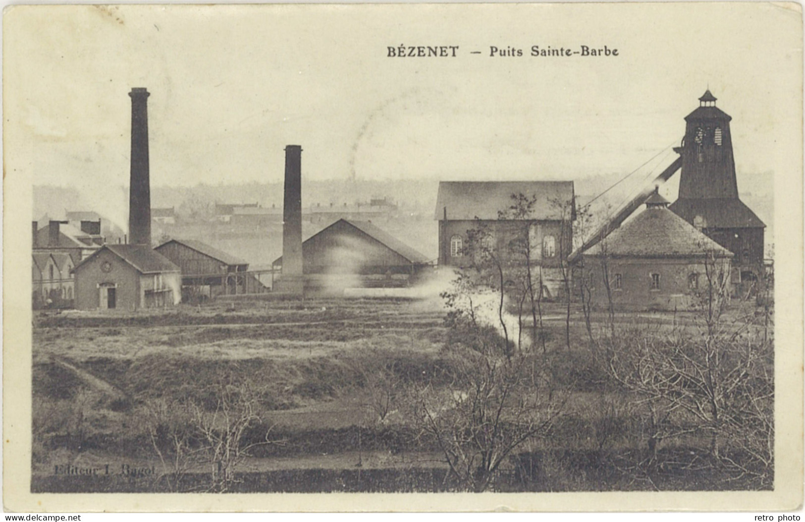 B 03 – Bézenet – Puits Sainte-Barbe ( Mines ) - Andere & Zonder Classificatie