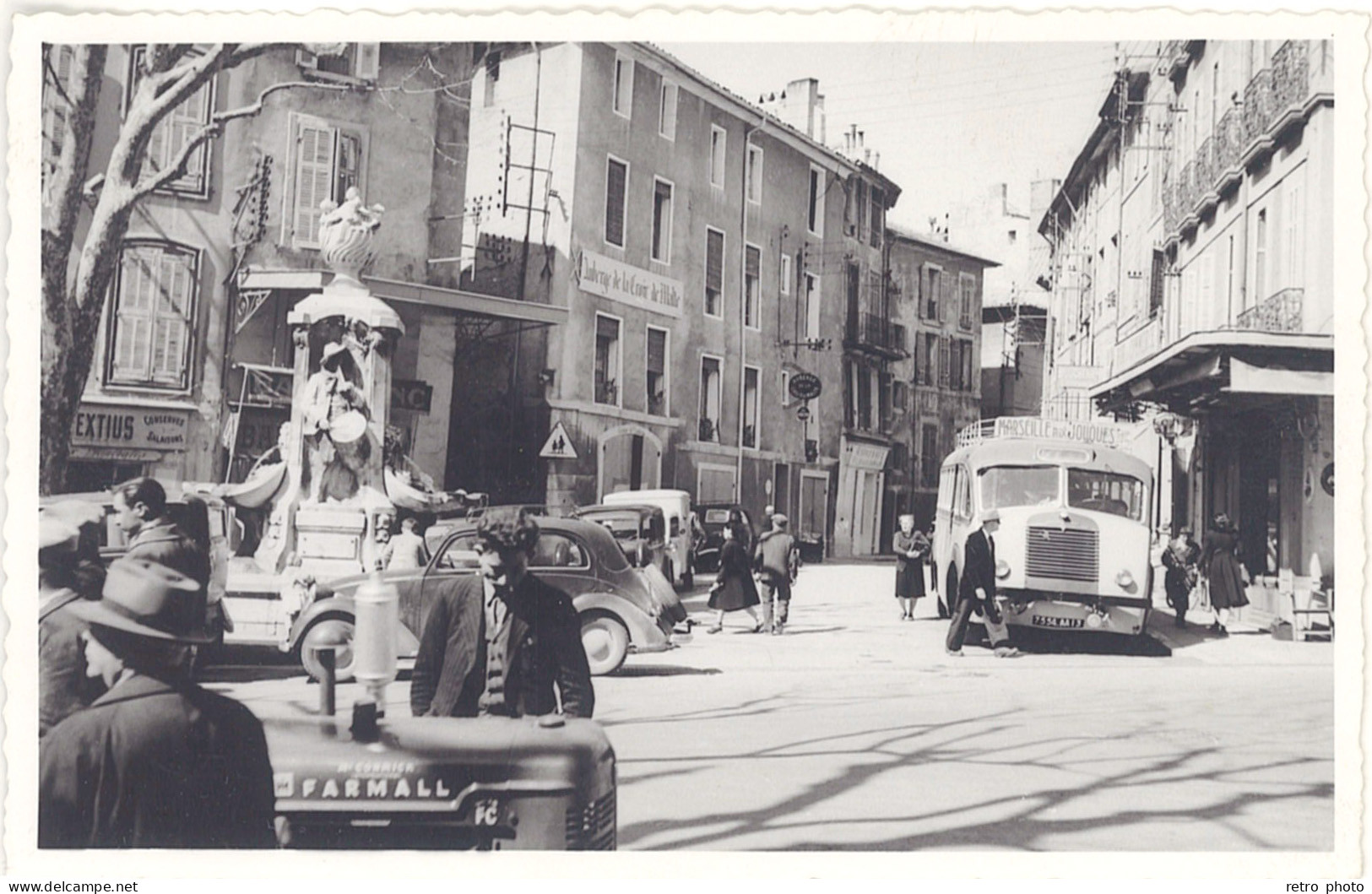 TB 13 – Aix En Provence – Carte-photo Autobus Marseille Aix Jouques - Aix En Provence