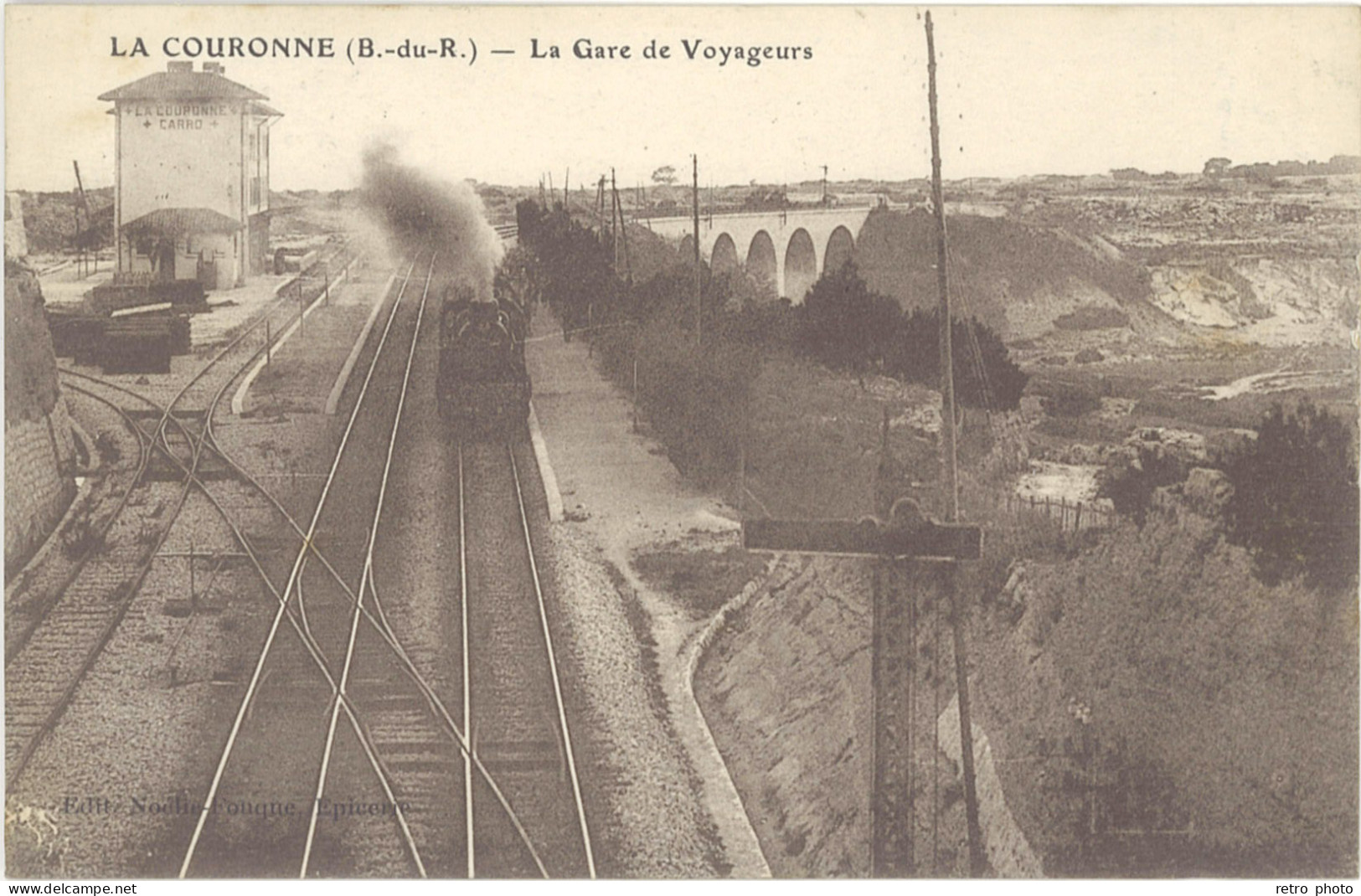 TB 13 – La Couronne – La Gare De Voyageurs (train) - Altri & Non Classificati