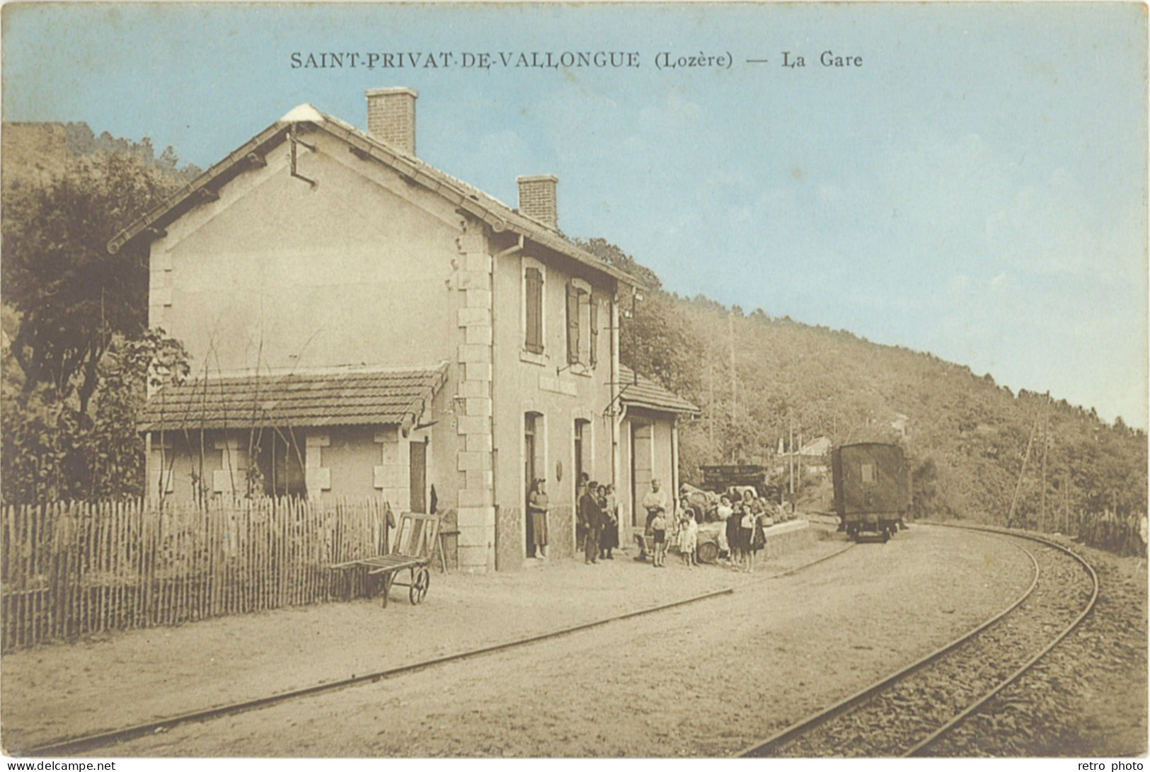 B 48 – Saint Privat De Vallongue – La Gare - Autres & Non Classés